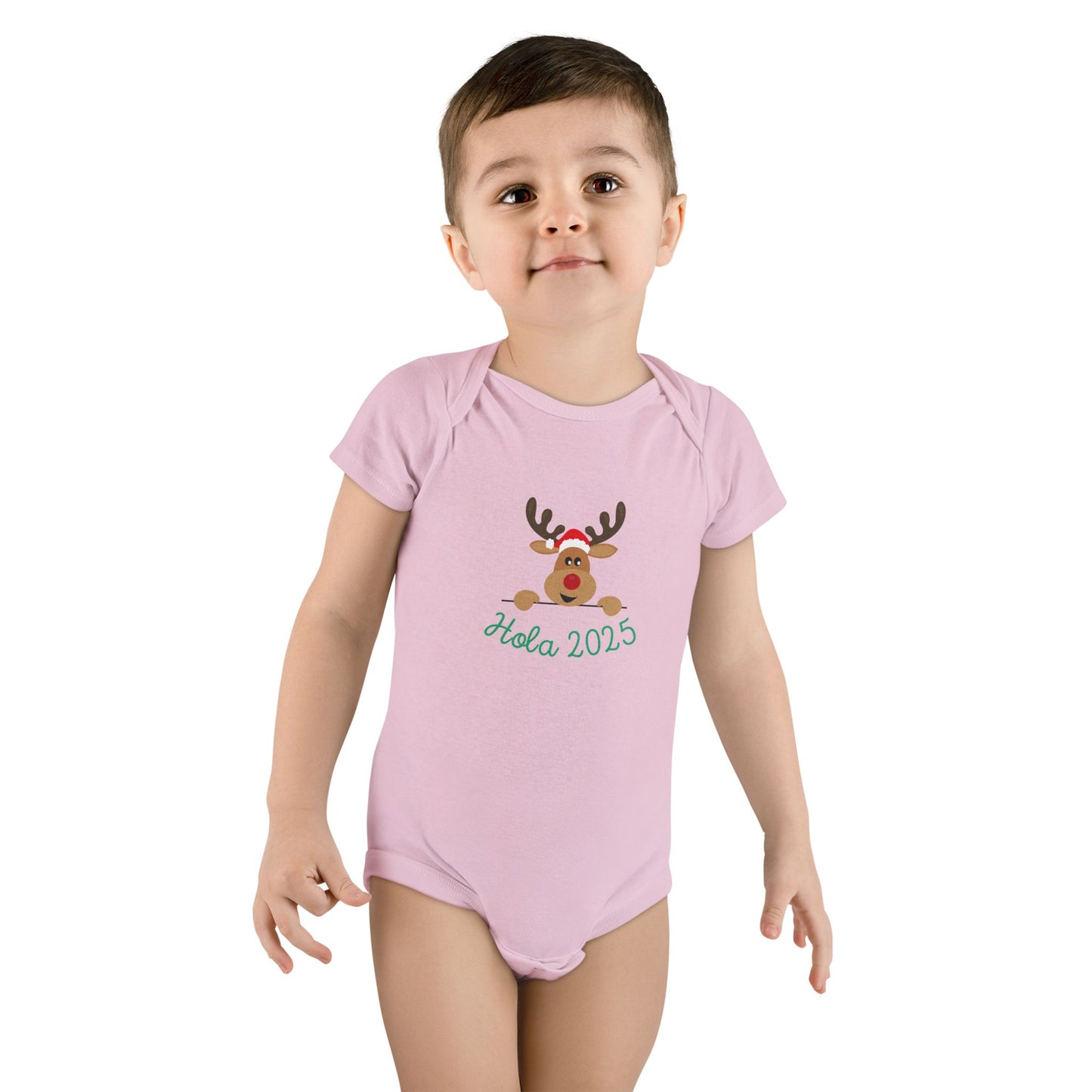 Hola 2025 Baby Short Sleeve Onesie®