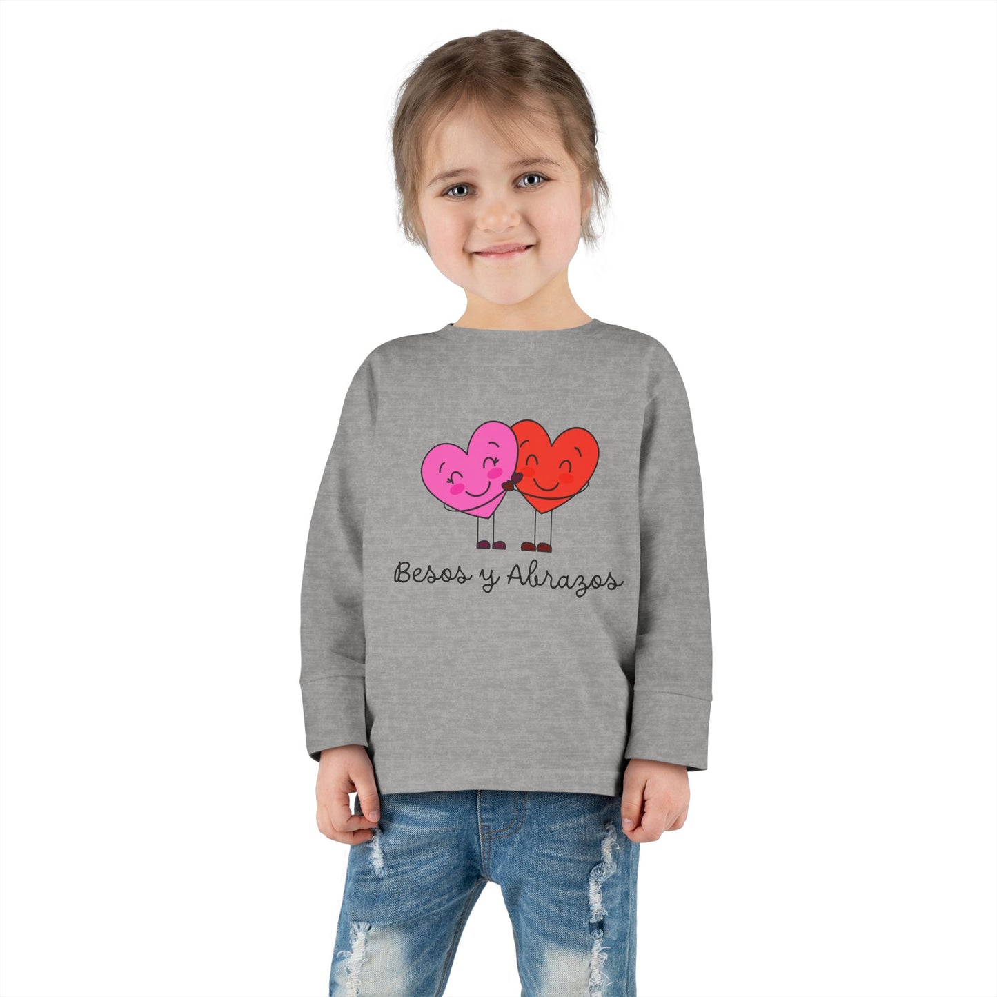 Besos Toddler Long Sleeve Tee
