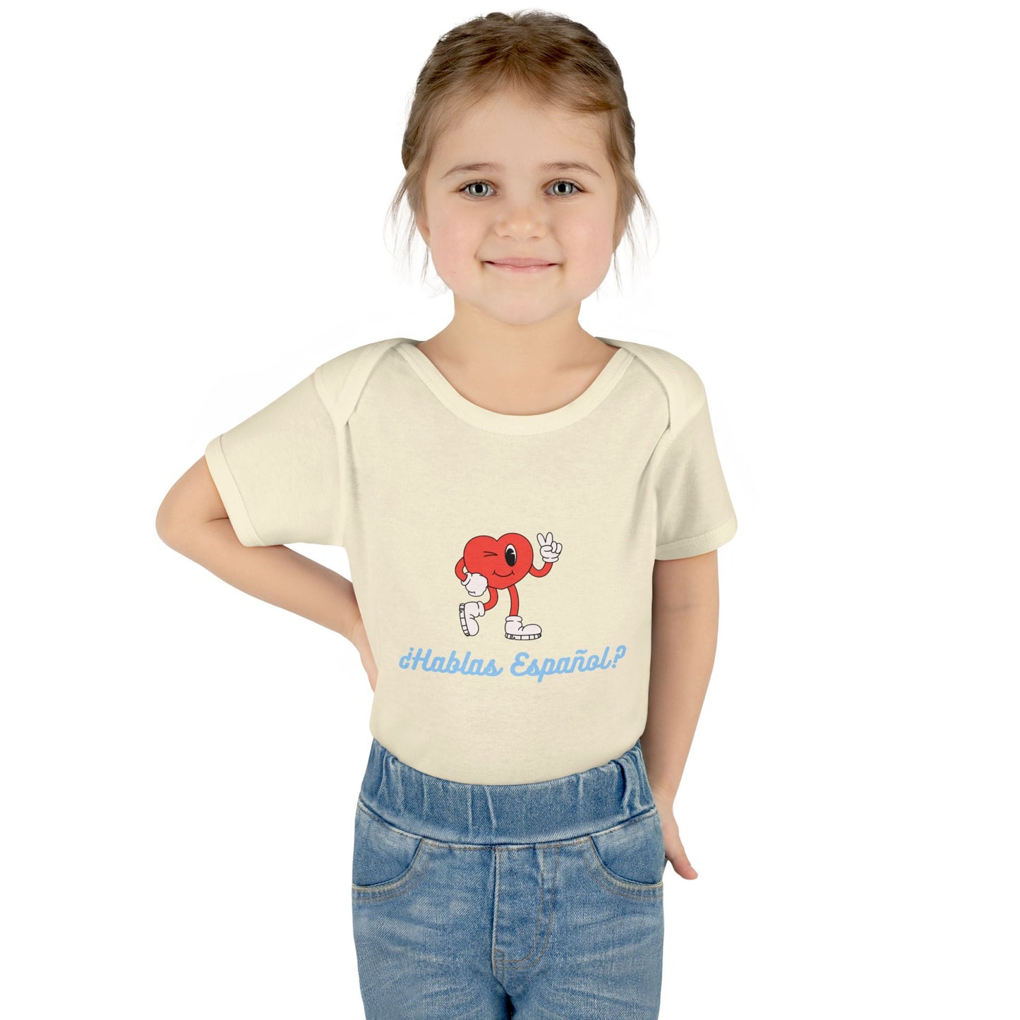 Hablas Español Infant Baby Rib Bodysuit