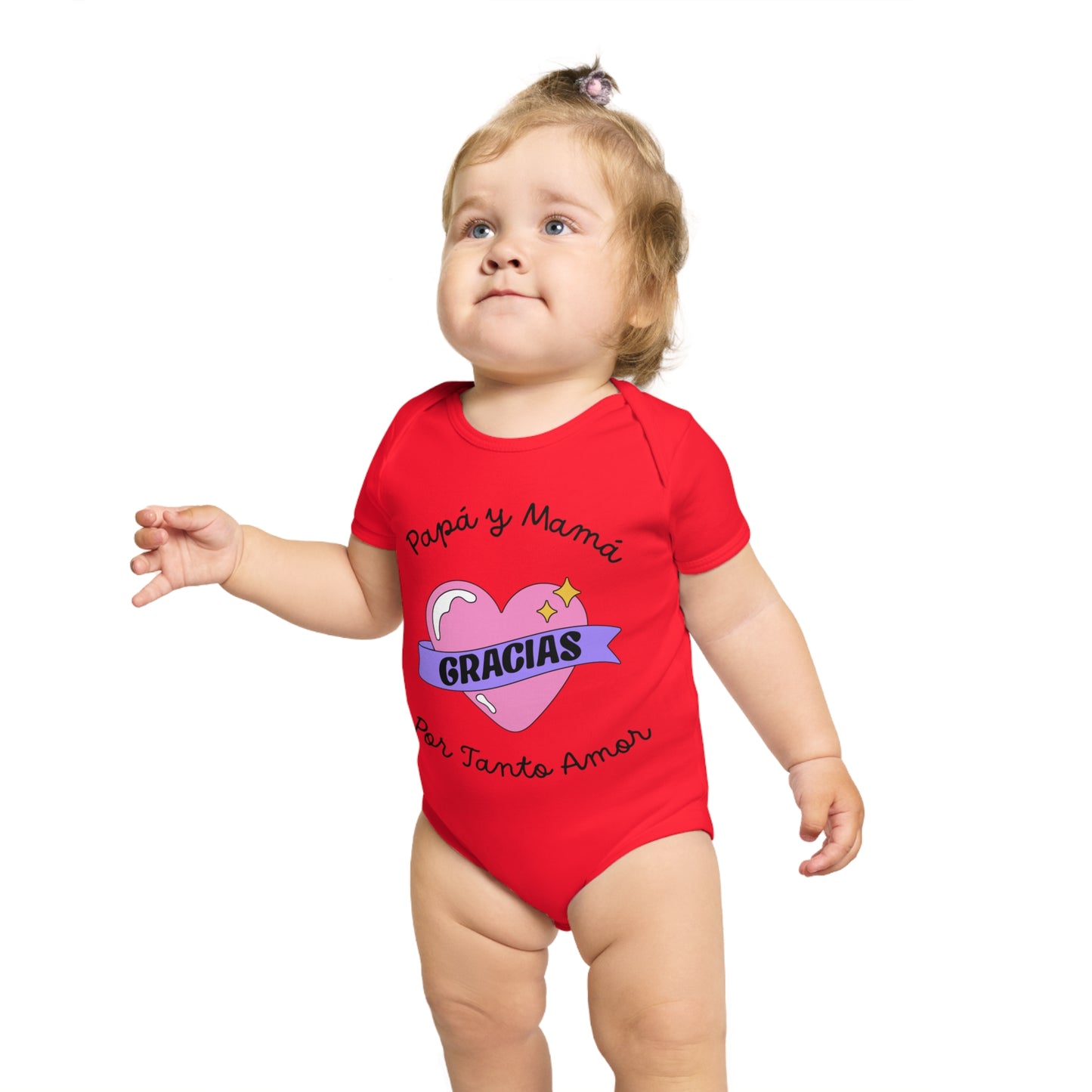 Gracias Short Sleeve Baby Bodysuit