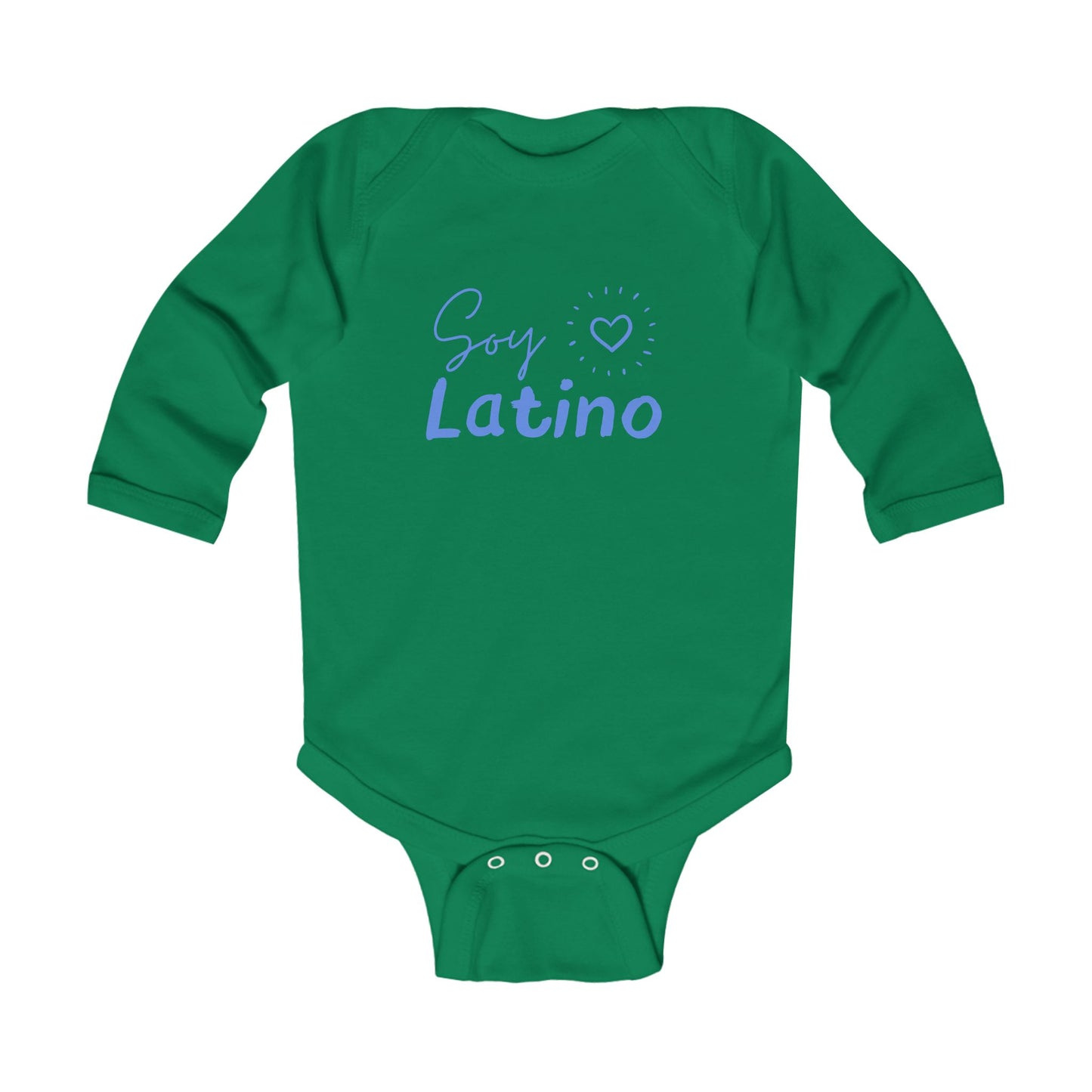 Soy Latino Infant Long Sleeve Bodysuit