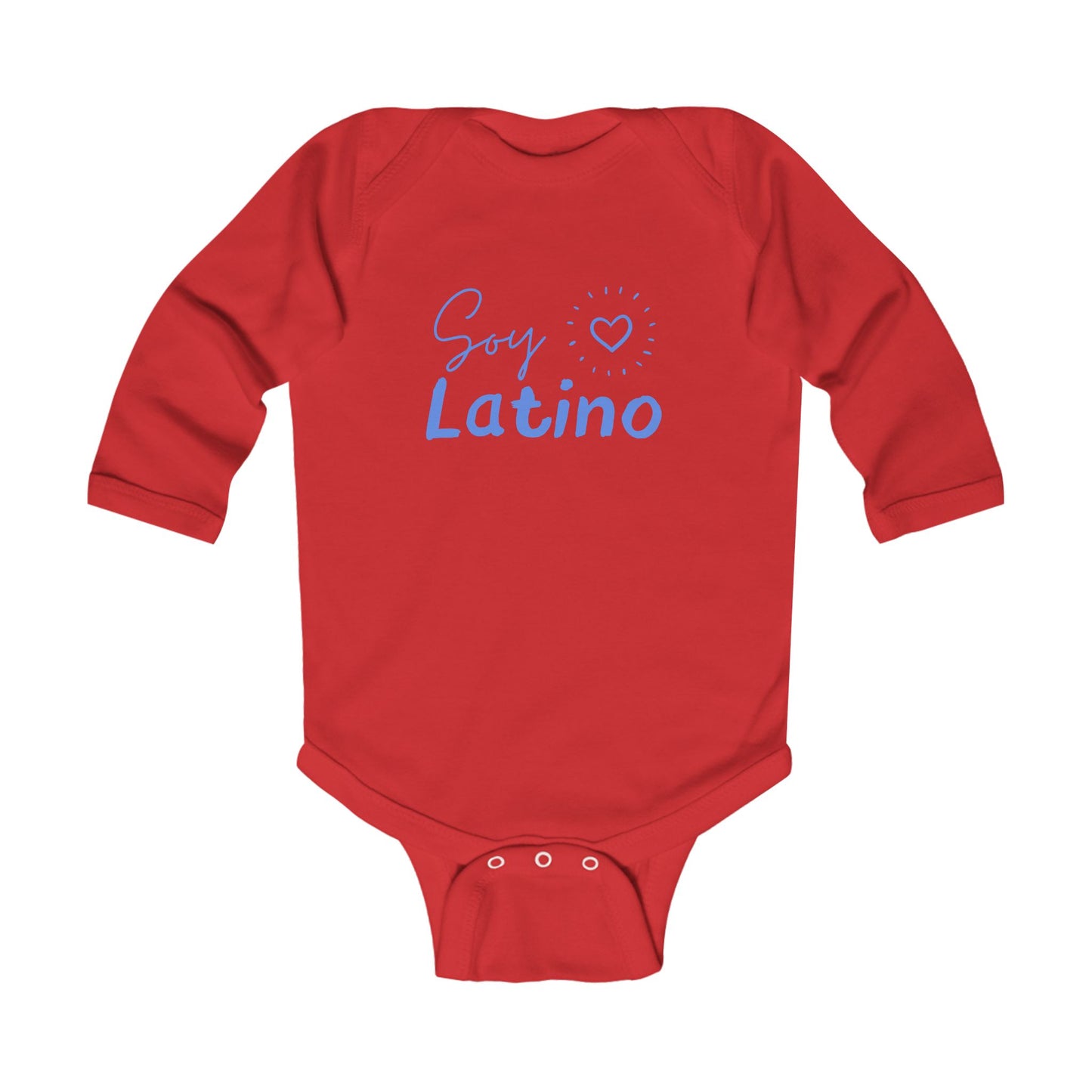 Soy Latino Infant Long Sleeve Bodysuit