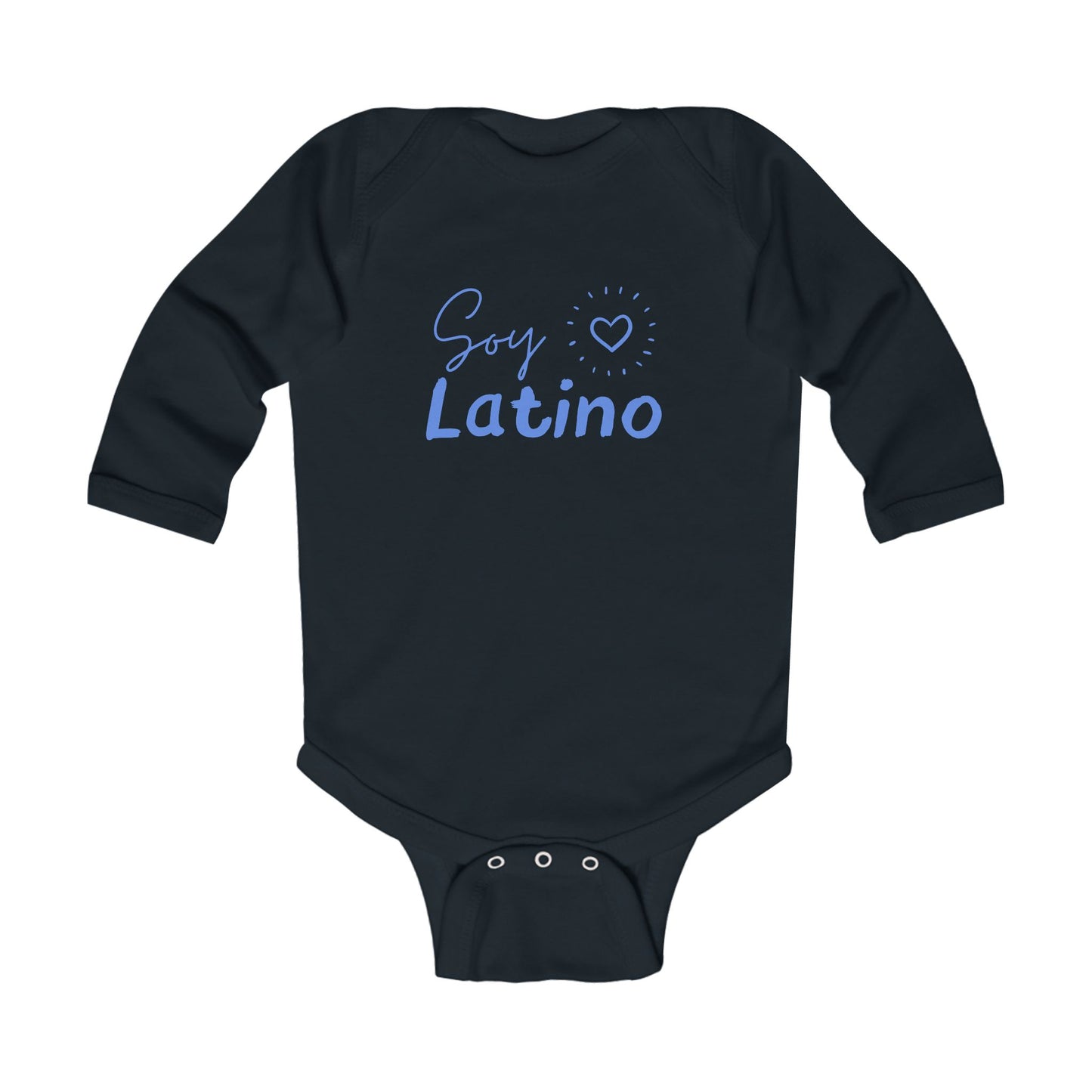 Soy Latino Infant Long Sleeve Bodysuit