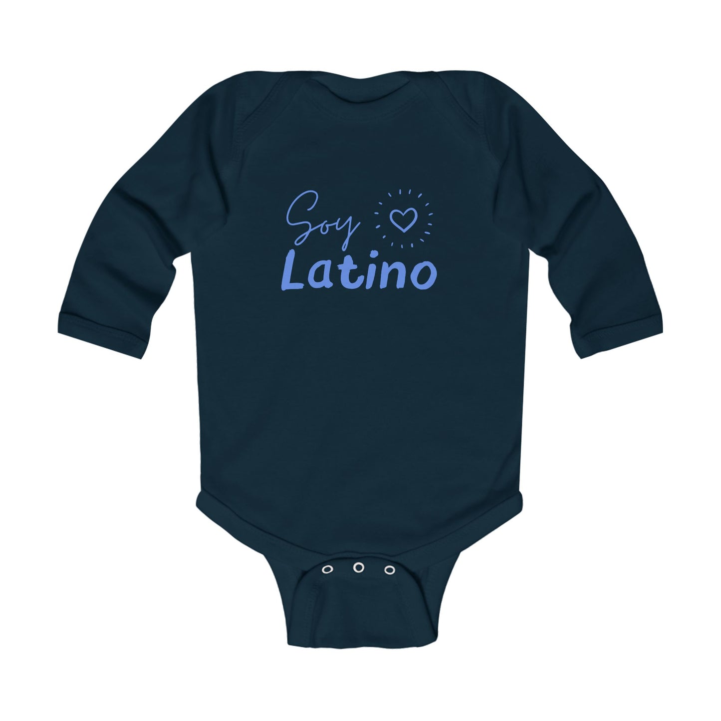 Soy Latino Infant Long Sleeve Bodysuit