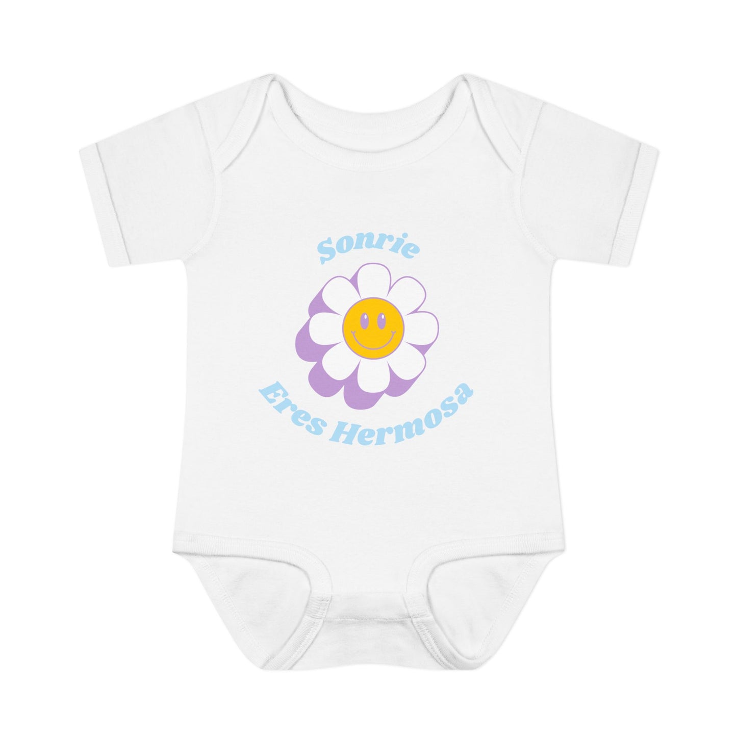 Sonrie Infant Baby Rib Bodysuit
