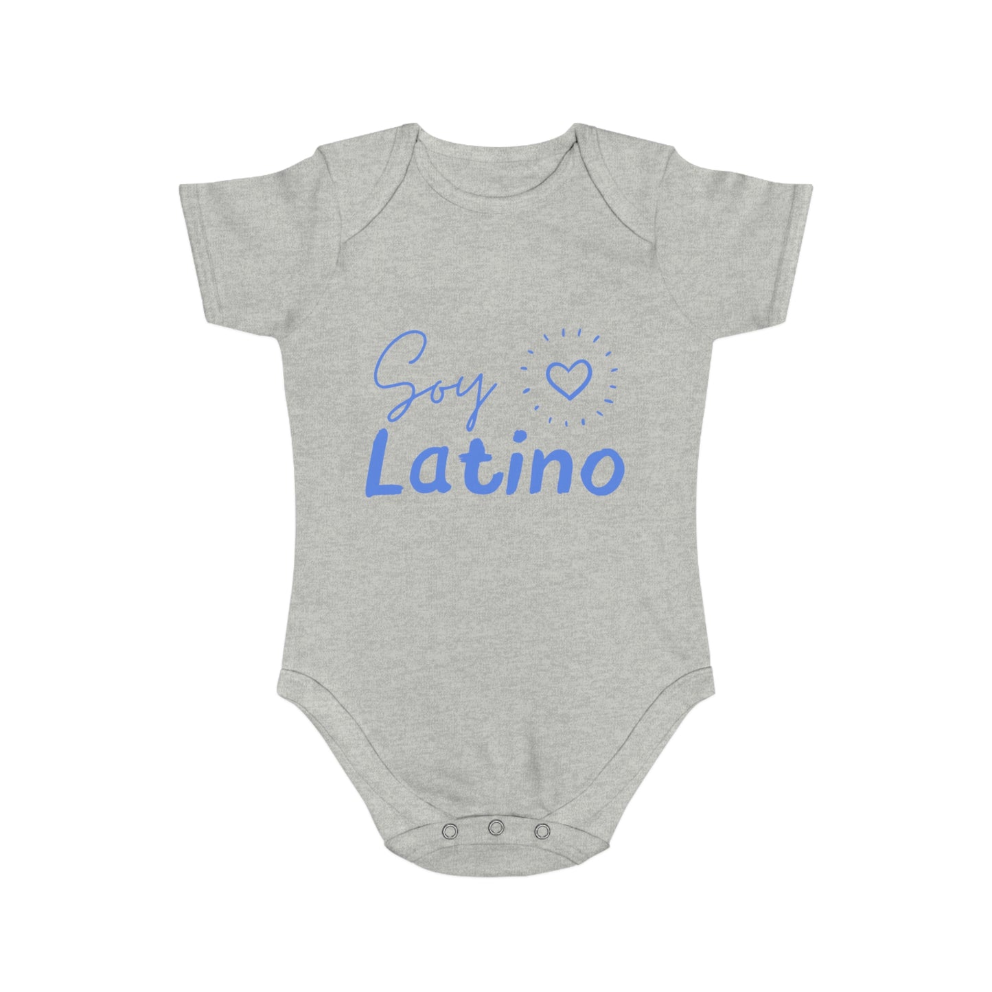 Soy Latino Short Sleeve Baby Bodysuit