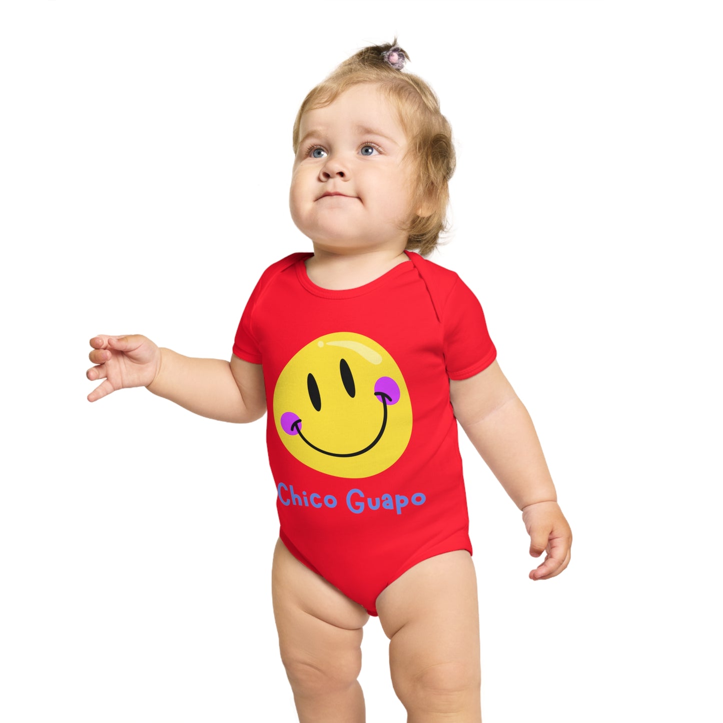 Chico Guapo Short Sleeve Baby Bodysuit
