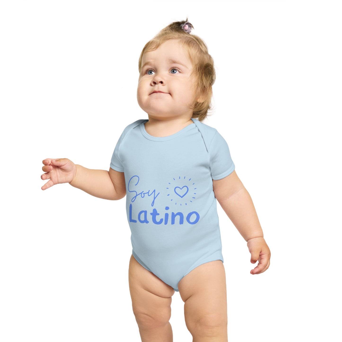 Soy Latino Short Sleeve Baby Bodysuit