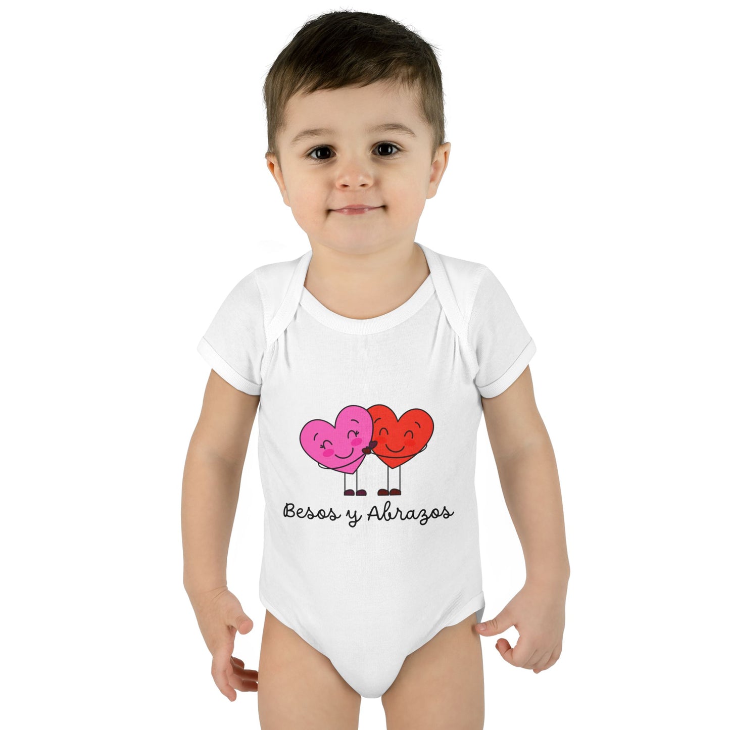 Besos Infant Baby Rib Bodysuit