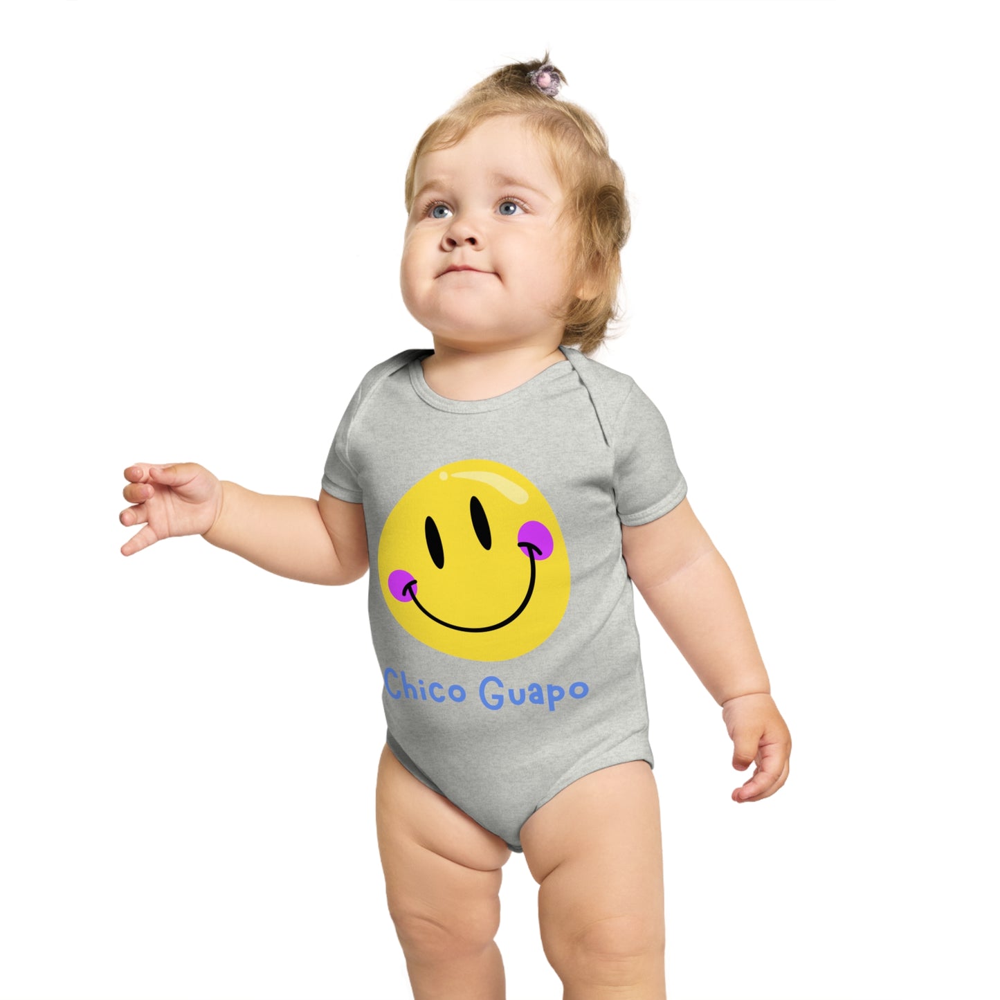 Chico Guapo Short Sleeve Baby Bodysuit