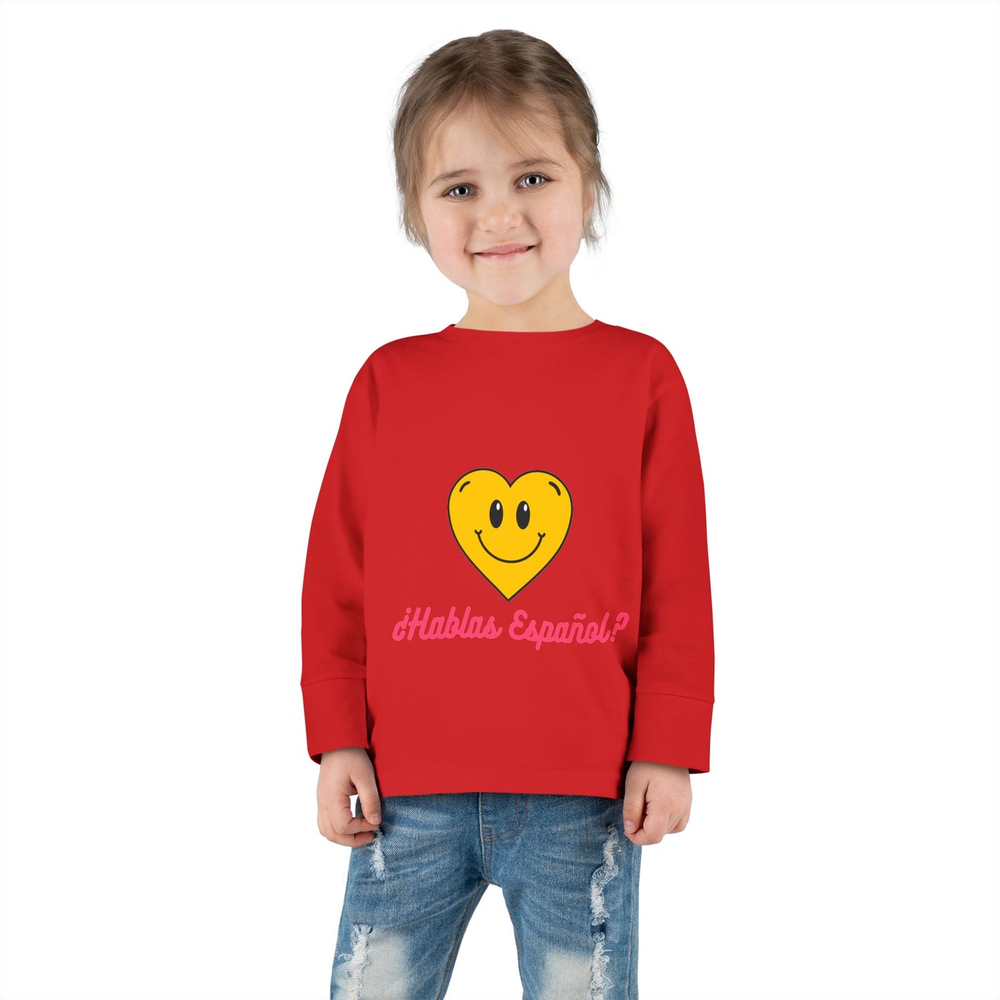 Español Toddler Long Sleeve Tee