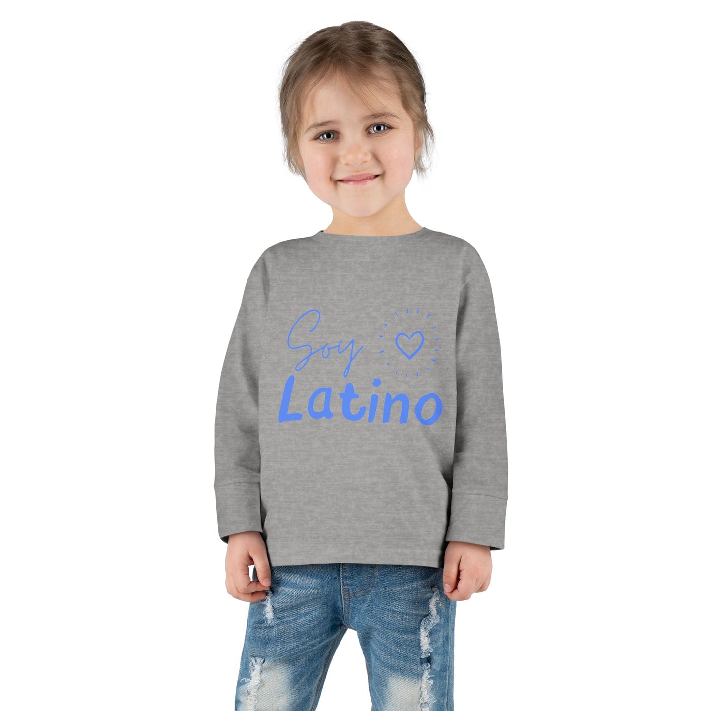 Soy Latino Toddler Long Sleeve Tee