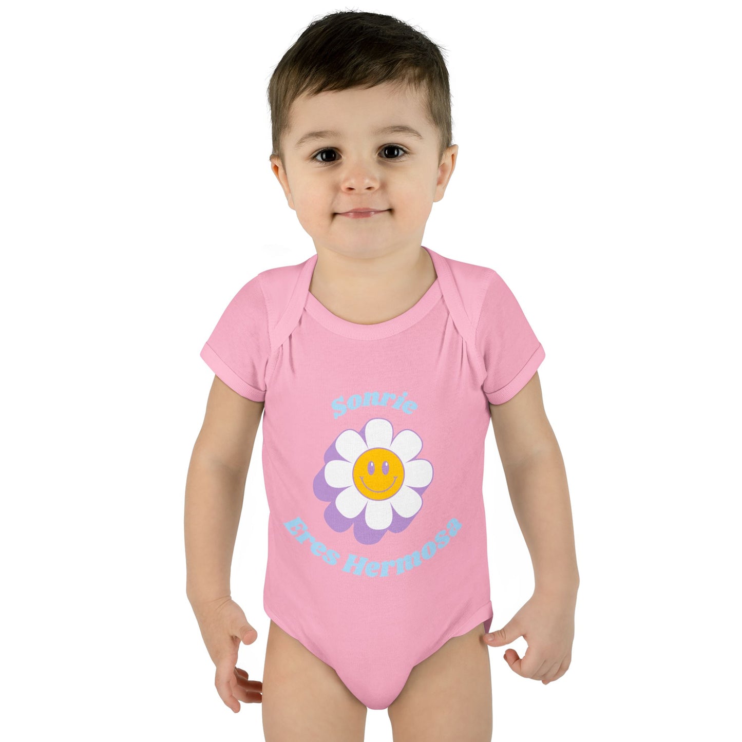 Sonrie Infant Baby Rib Bodysuit