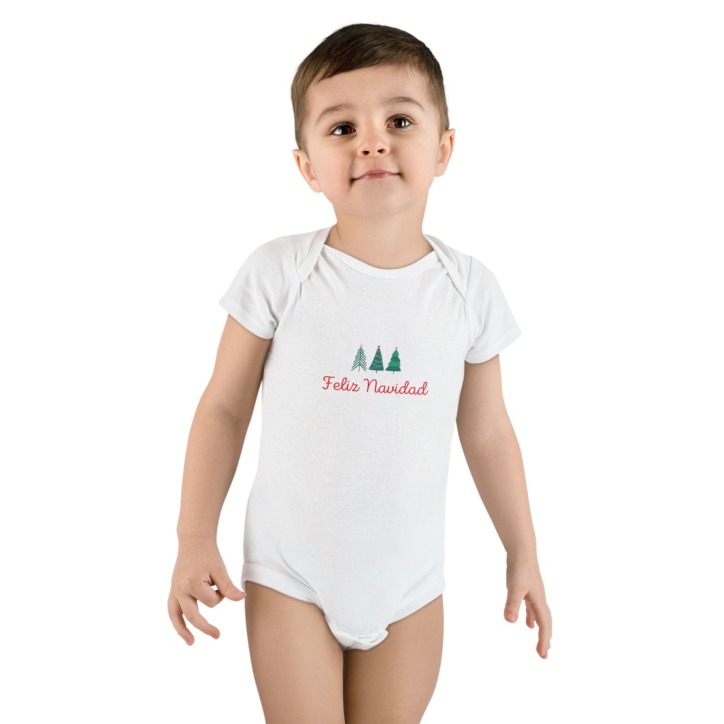 Feliz Navidad Baby Short Sleeve Onesie®