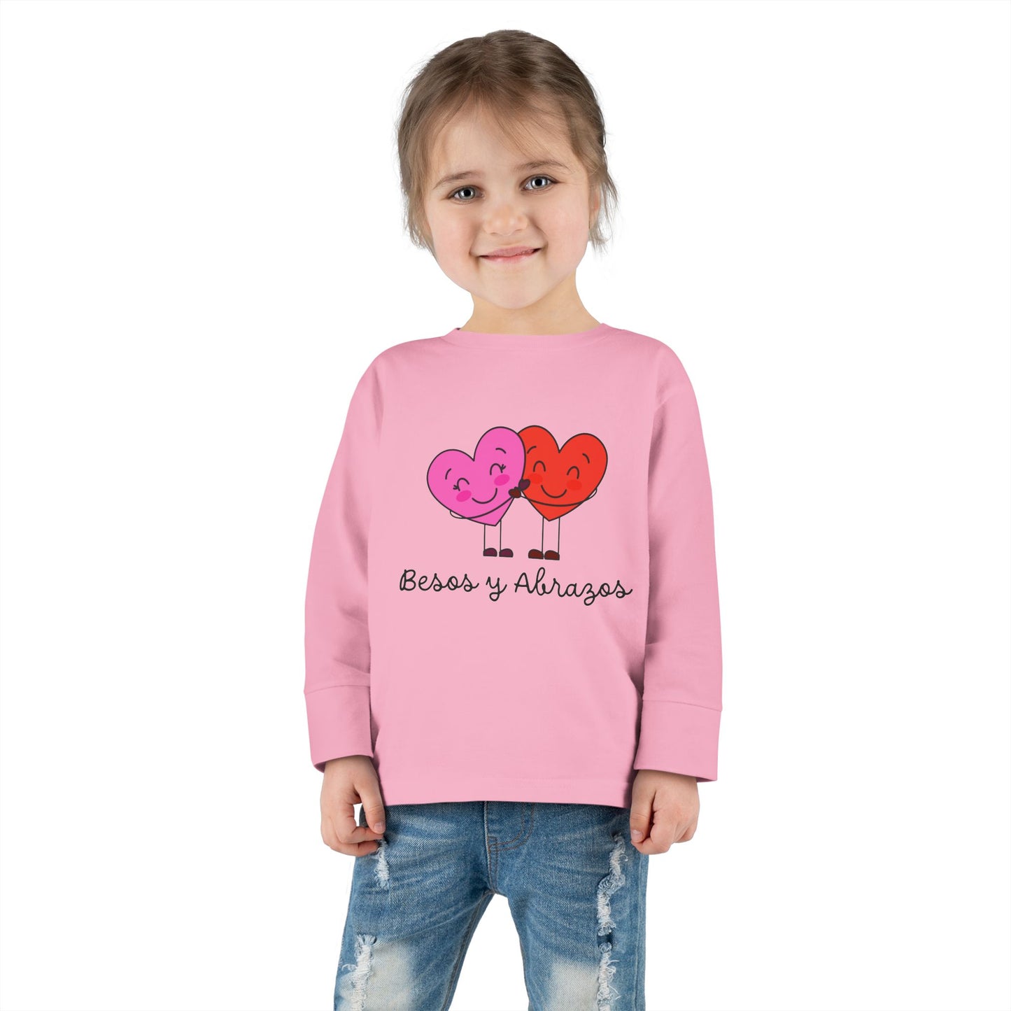 Besos Toddler Long Sleeve Tee
