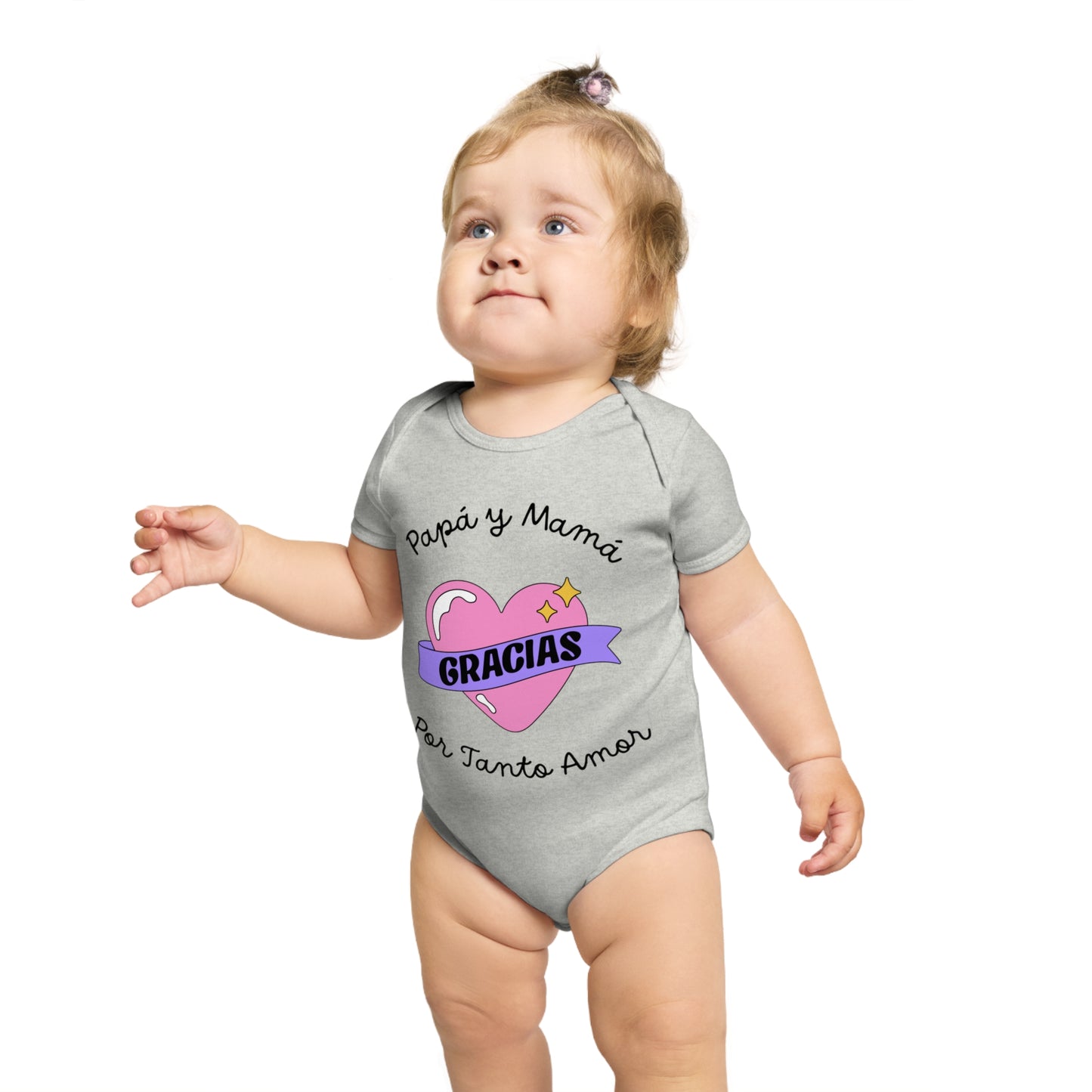 Gracias Short Sleeve Baby Bodysuit