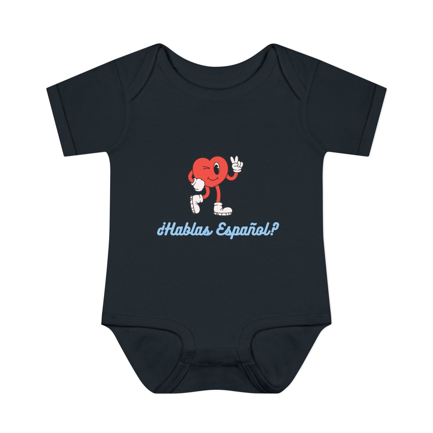 Hablas Español Infant Baby Rib Bodysuit