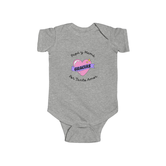 Gracias Infant Fine Jersey Bodysuit