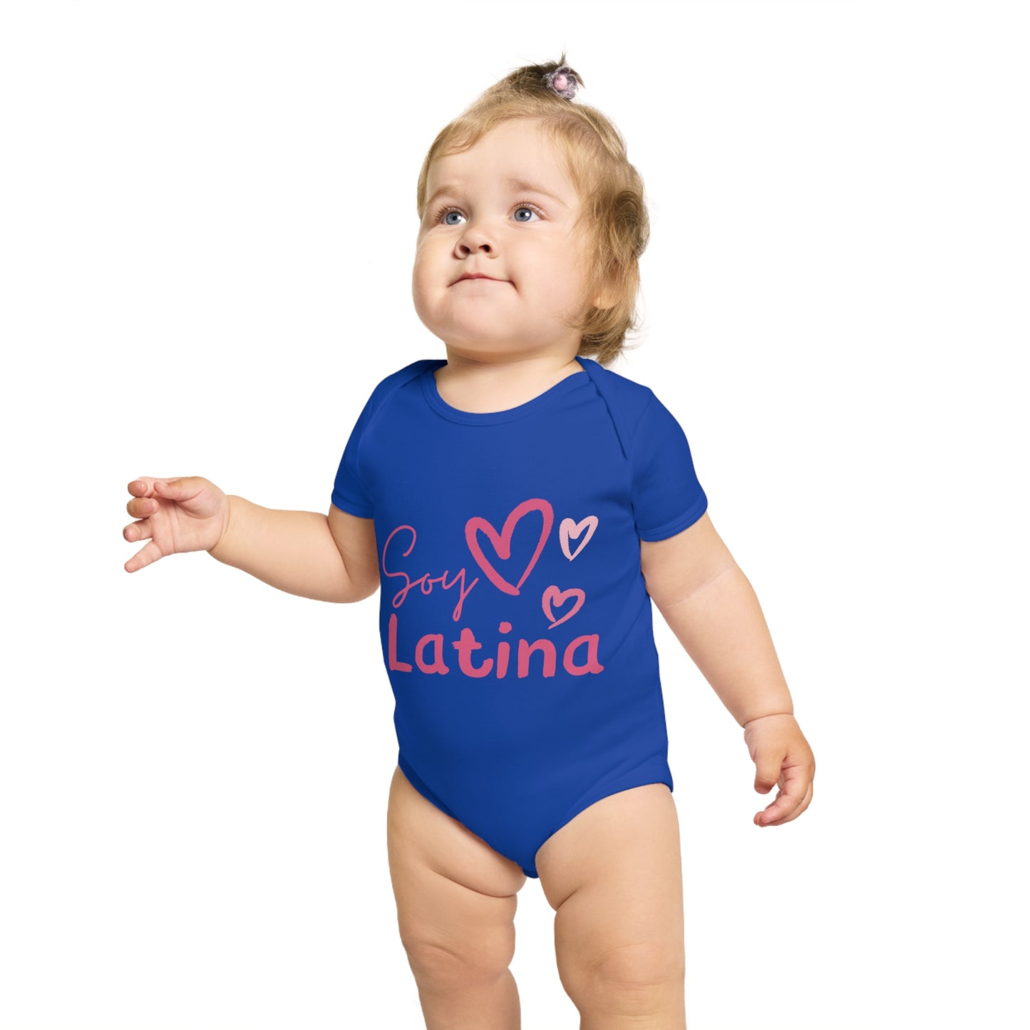 Soy Latina Short Sleeve Baby Bodysuit