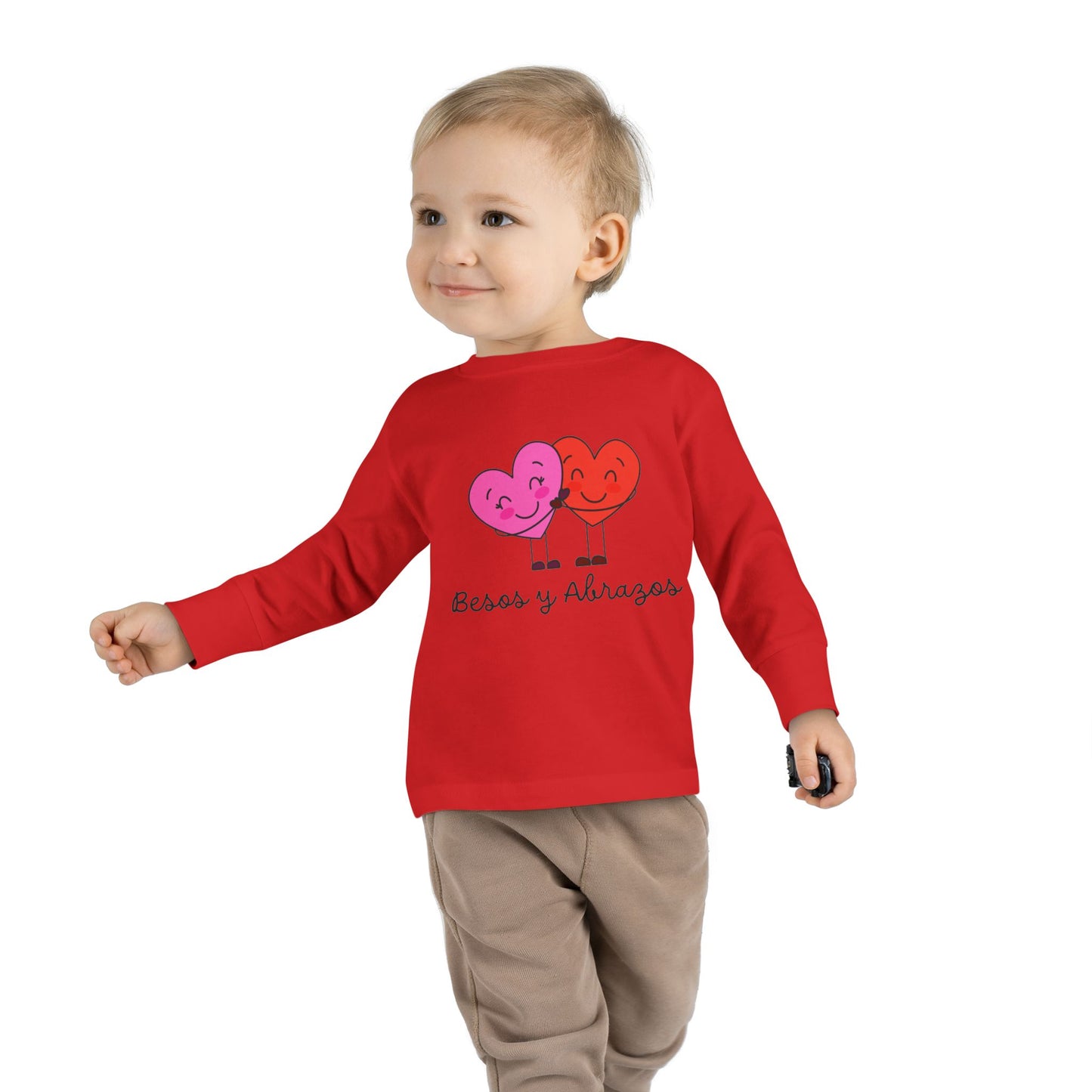Besos Toddler Long Sleeve Tee