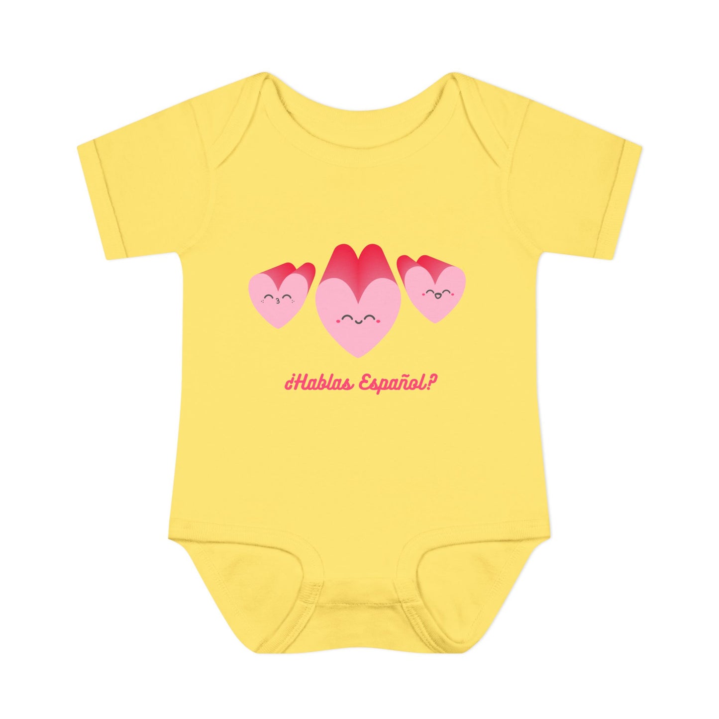 Hablas Infant Baby Rib Bodysuit