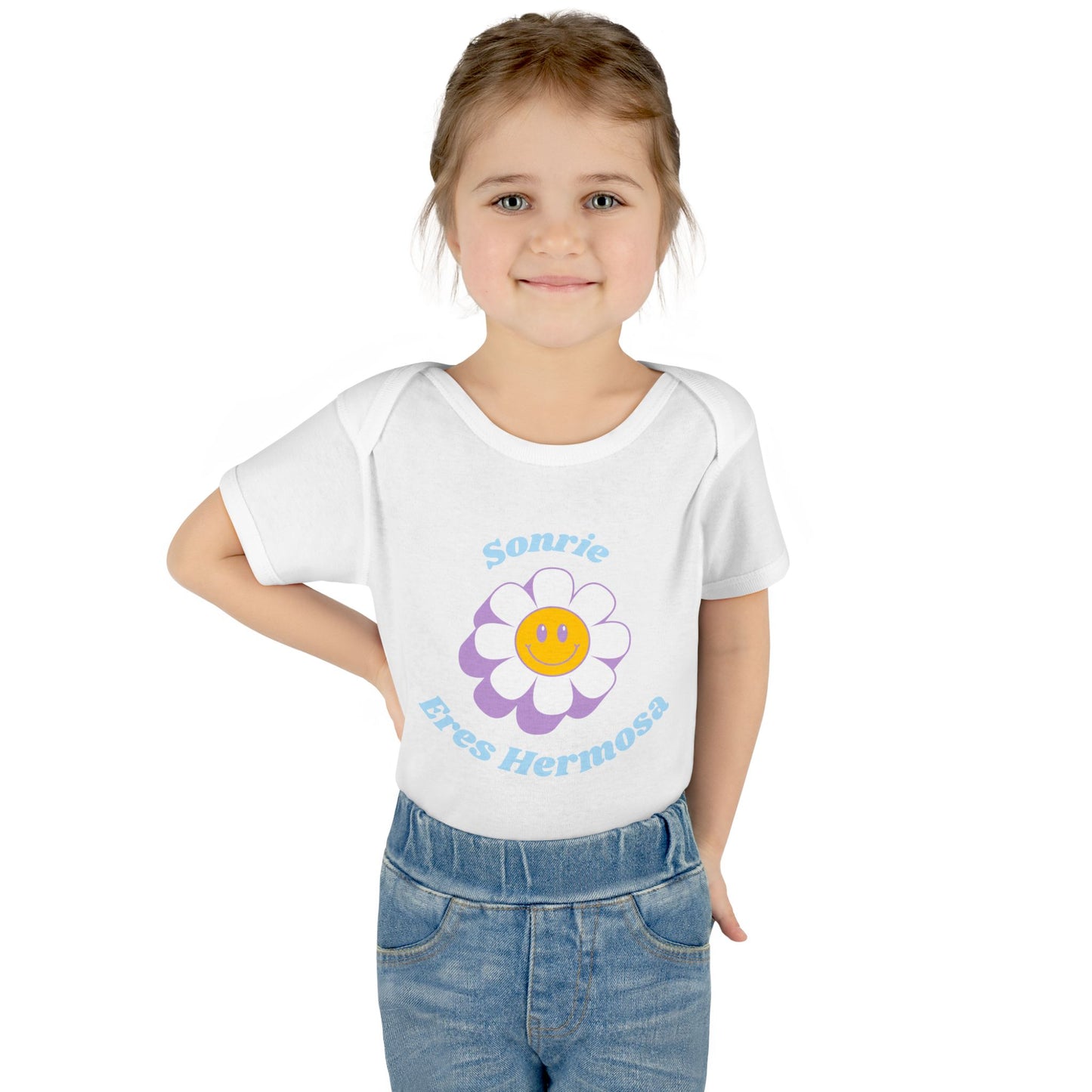 Sonrie Infant Baby Rib Bodysuit