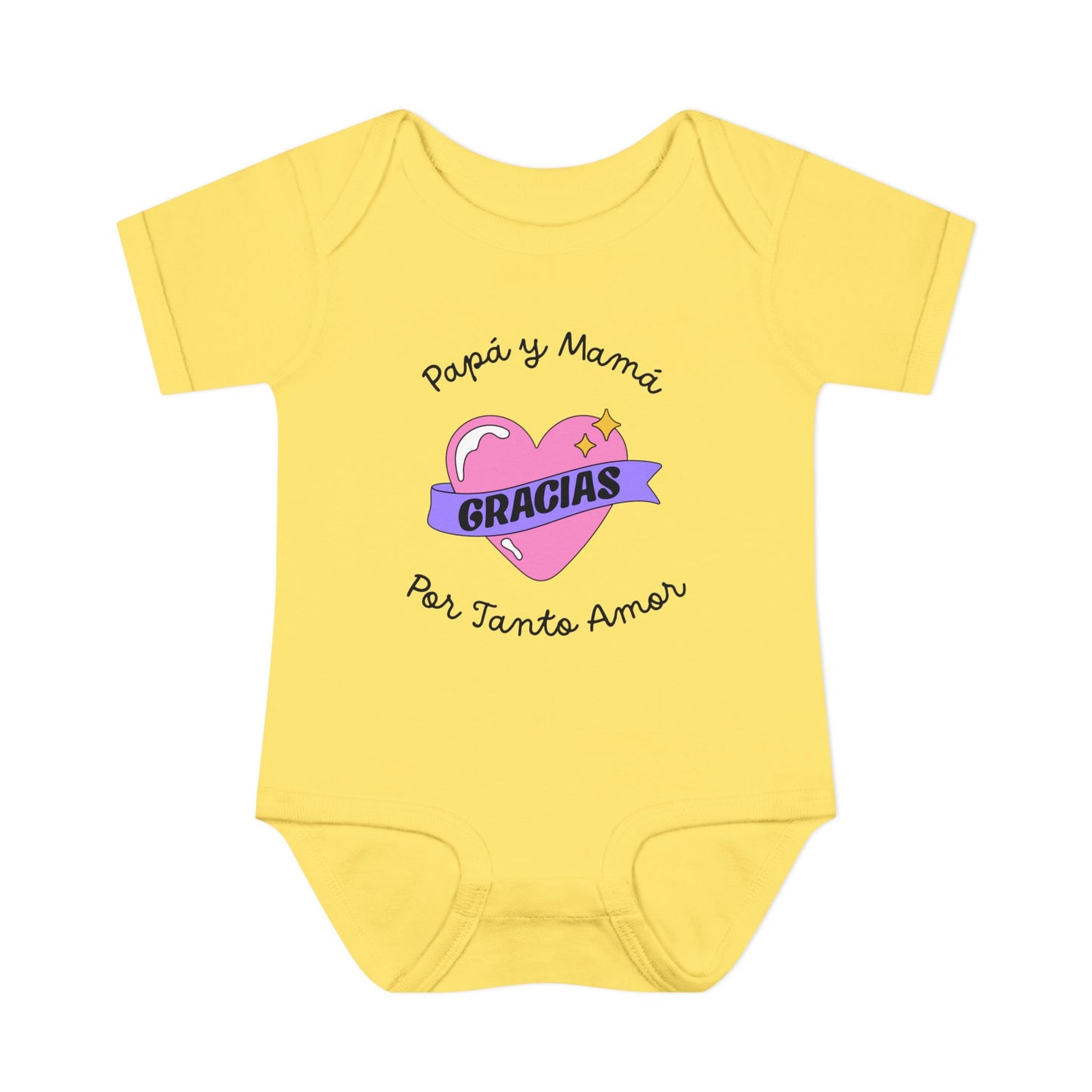 Gracias Infant Baby Rib Bodysuit