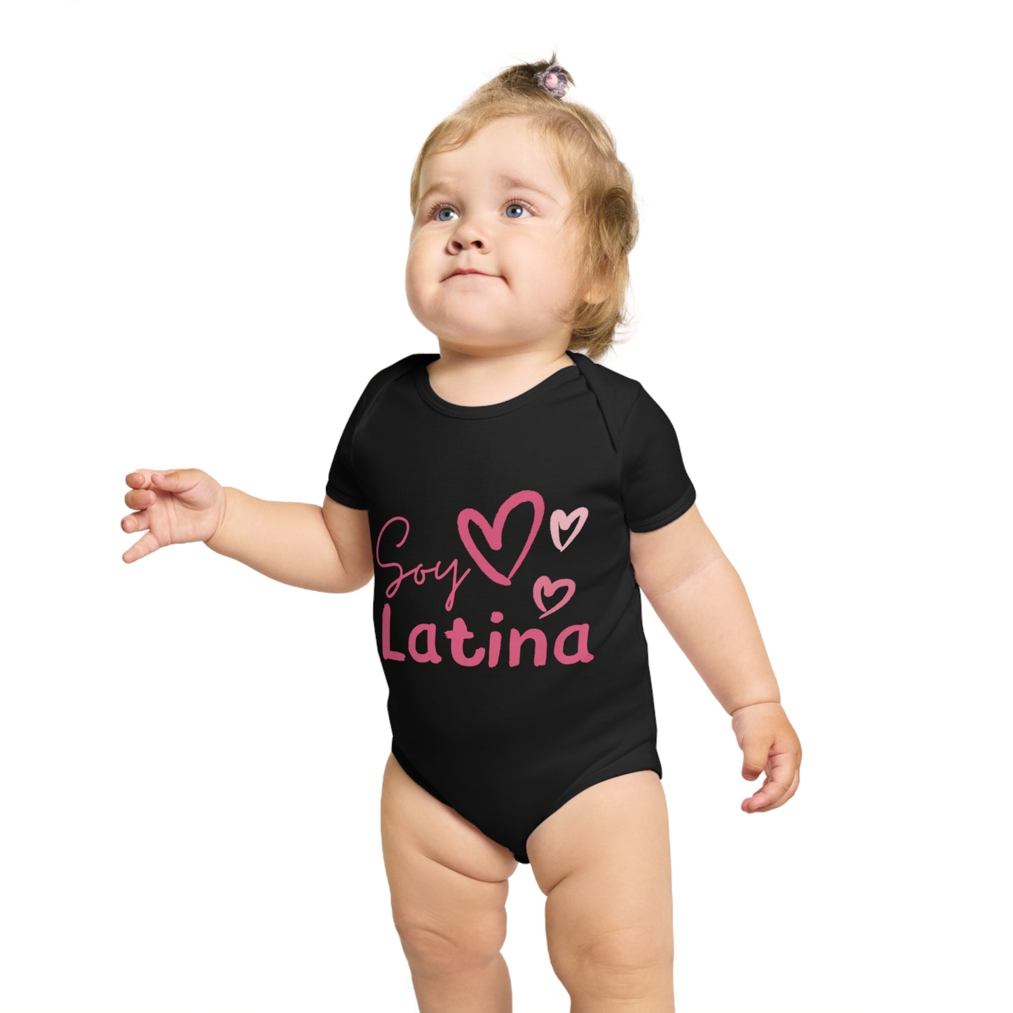 Soy Latina Short Sleeve Baby Bodysuit