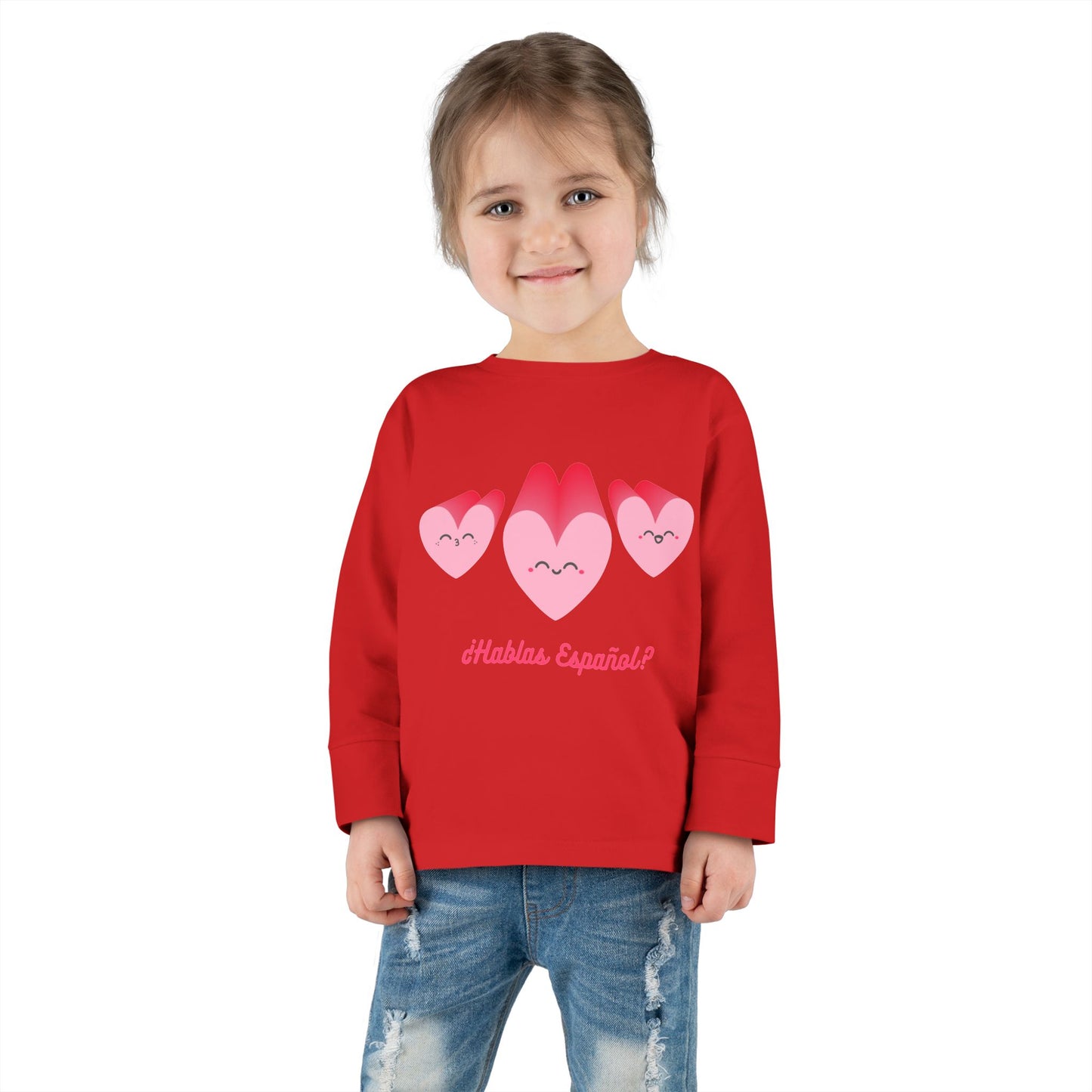 Hablas Toddler Long Sleeve Tee