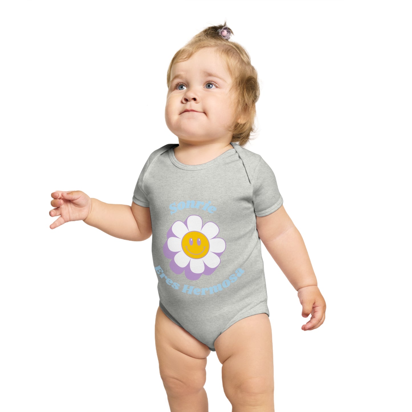 Sonrie Short Sleeve Baby Bodysuit