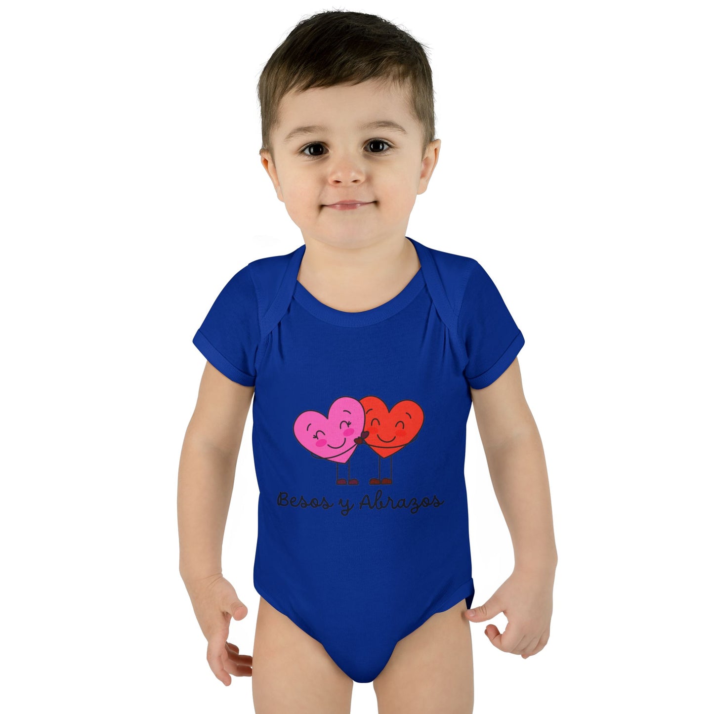 Besos Infant Baby Rib Bodysuit