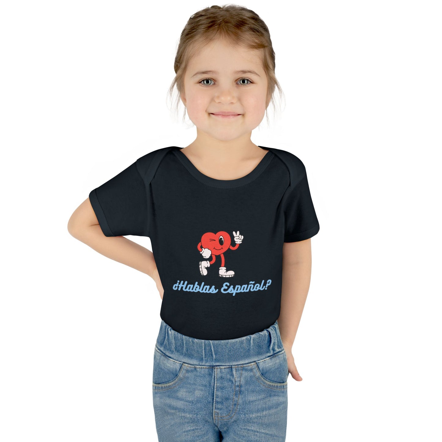 Hablas Español Infant Baby Rib Bodysuit