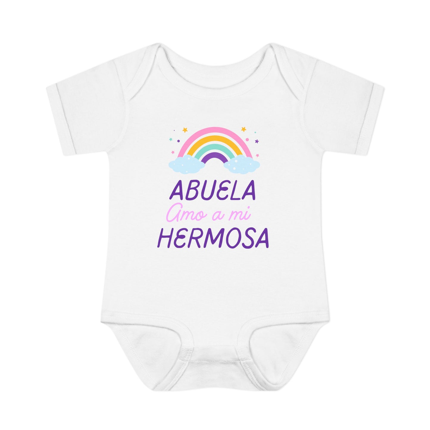 Abuela Infant Baby Rib Bodysuit