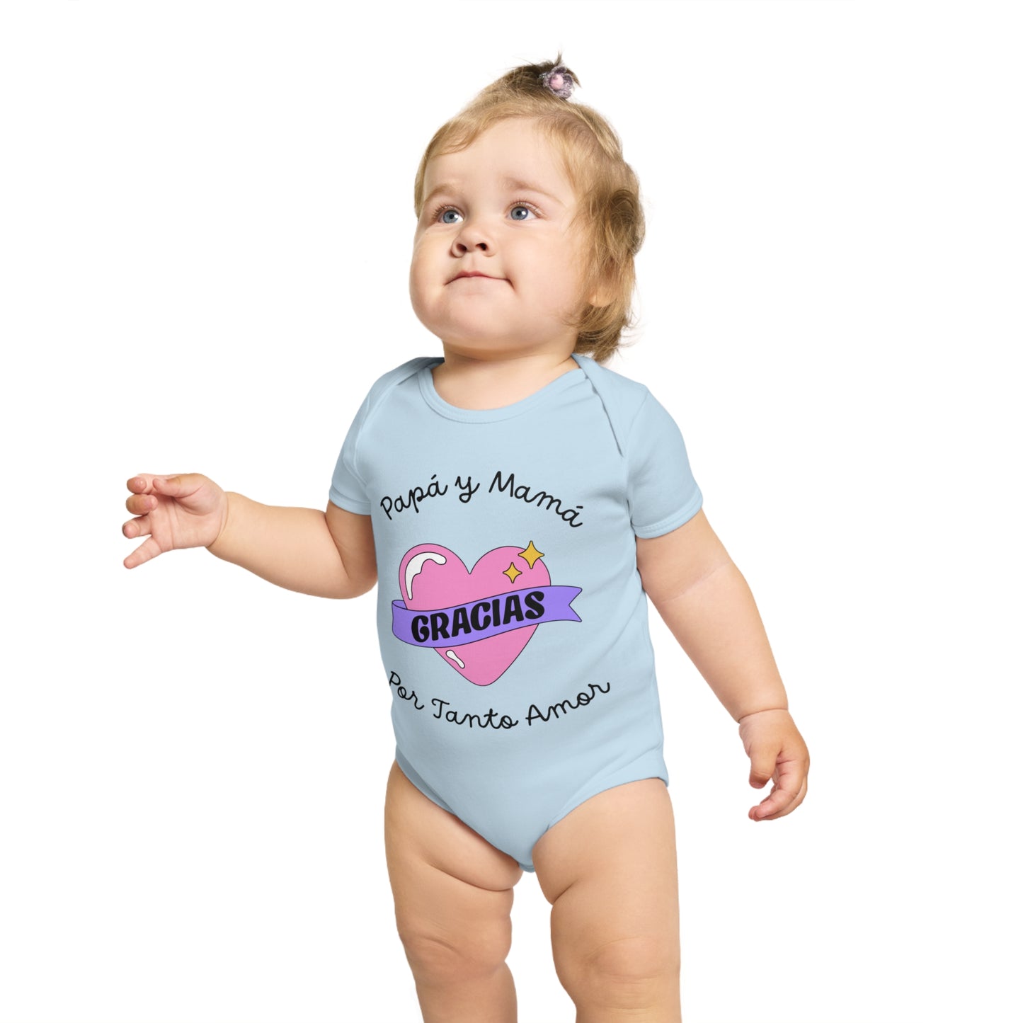 Gracias Short Sleeve Baby Bodysuit