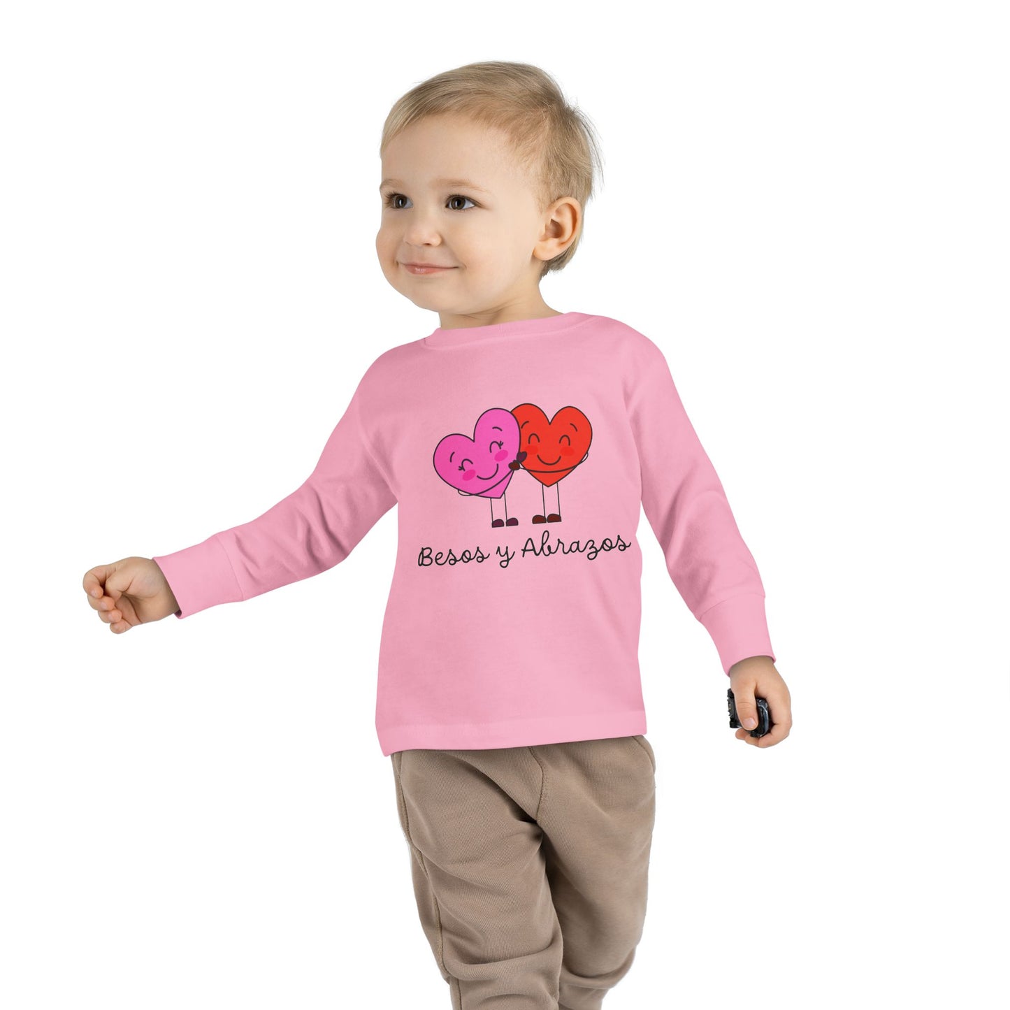 Besos Toddler Long Sleeve Tee