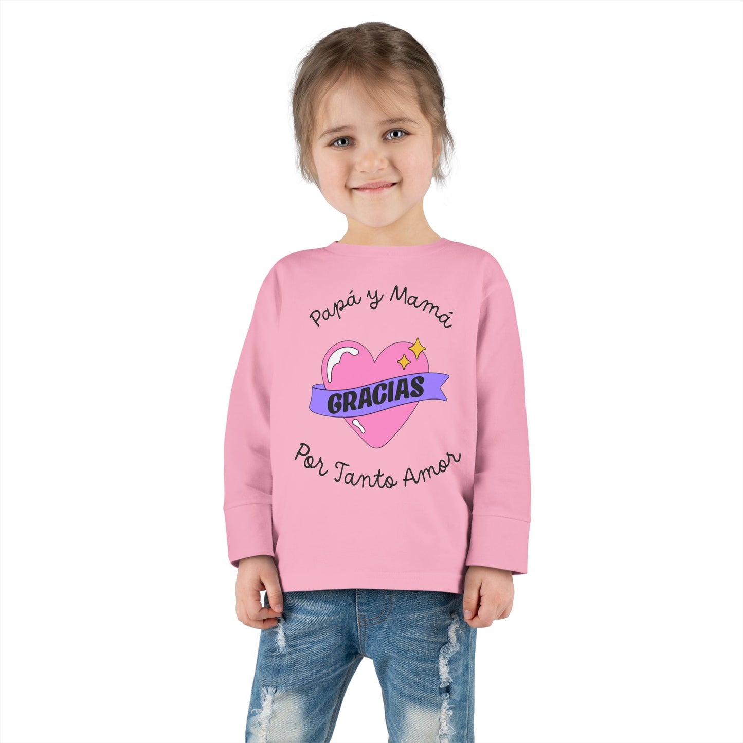 Gracias Toddler Long Sleeve Tee