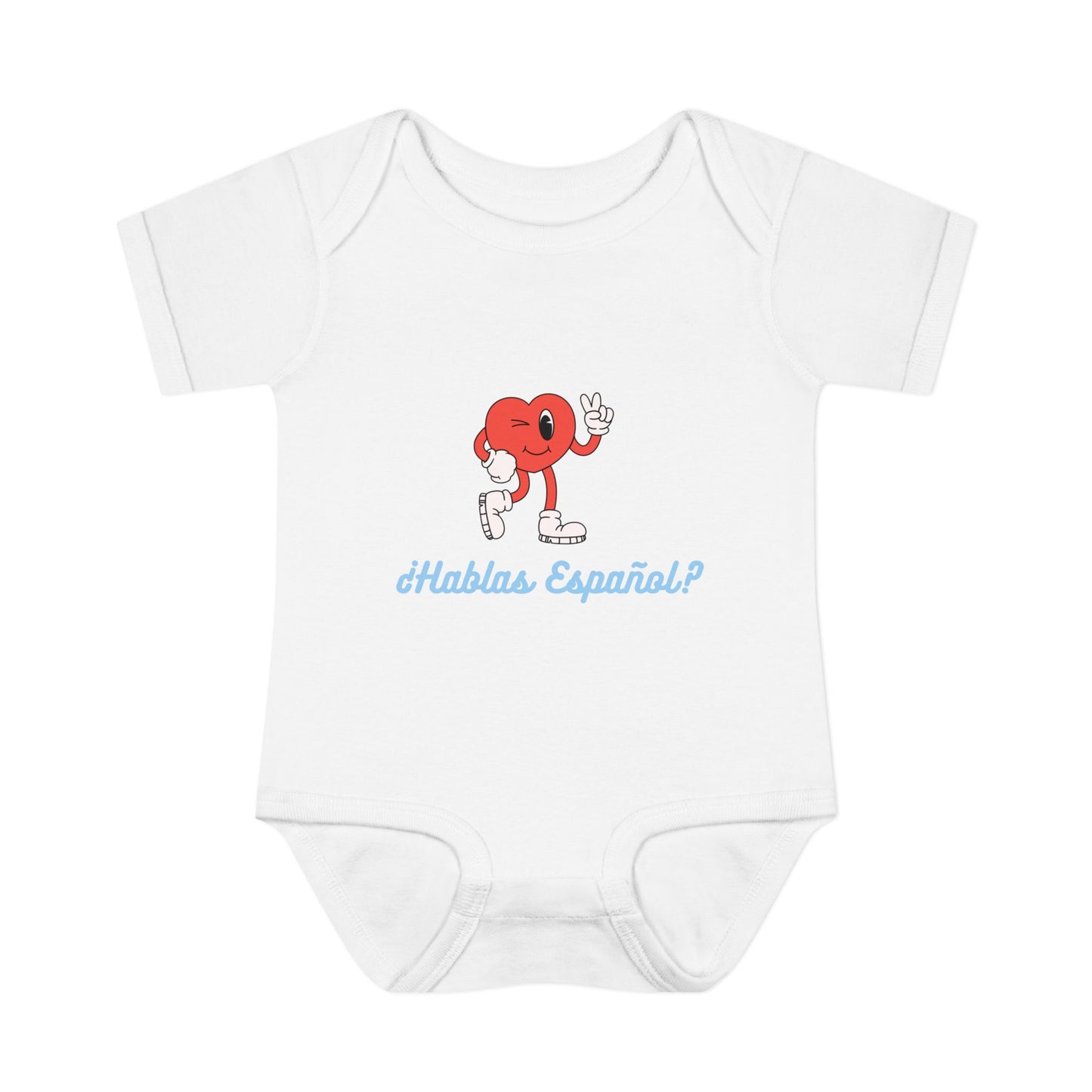 Hablas Español Infant Baby Rib Bodysuit