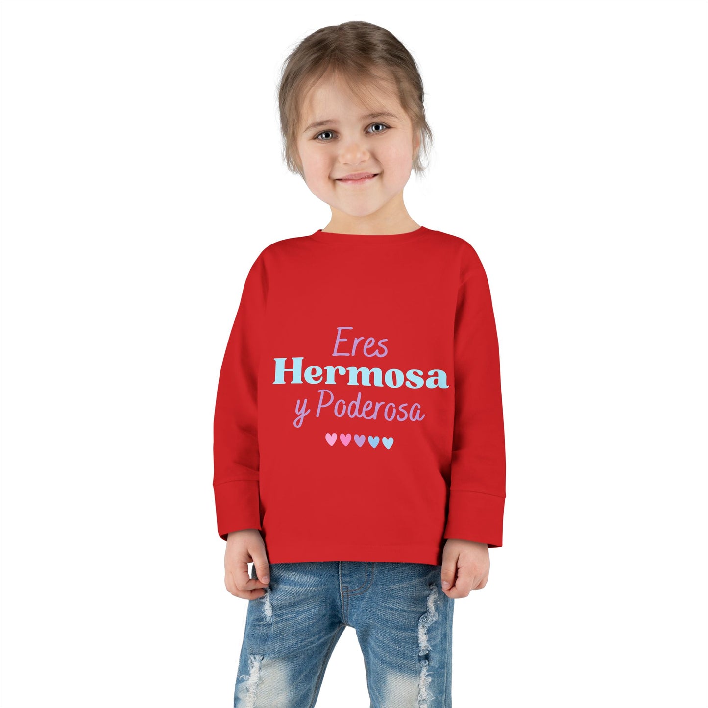 Eres Hermosa Toddler Long Sleeve Tee