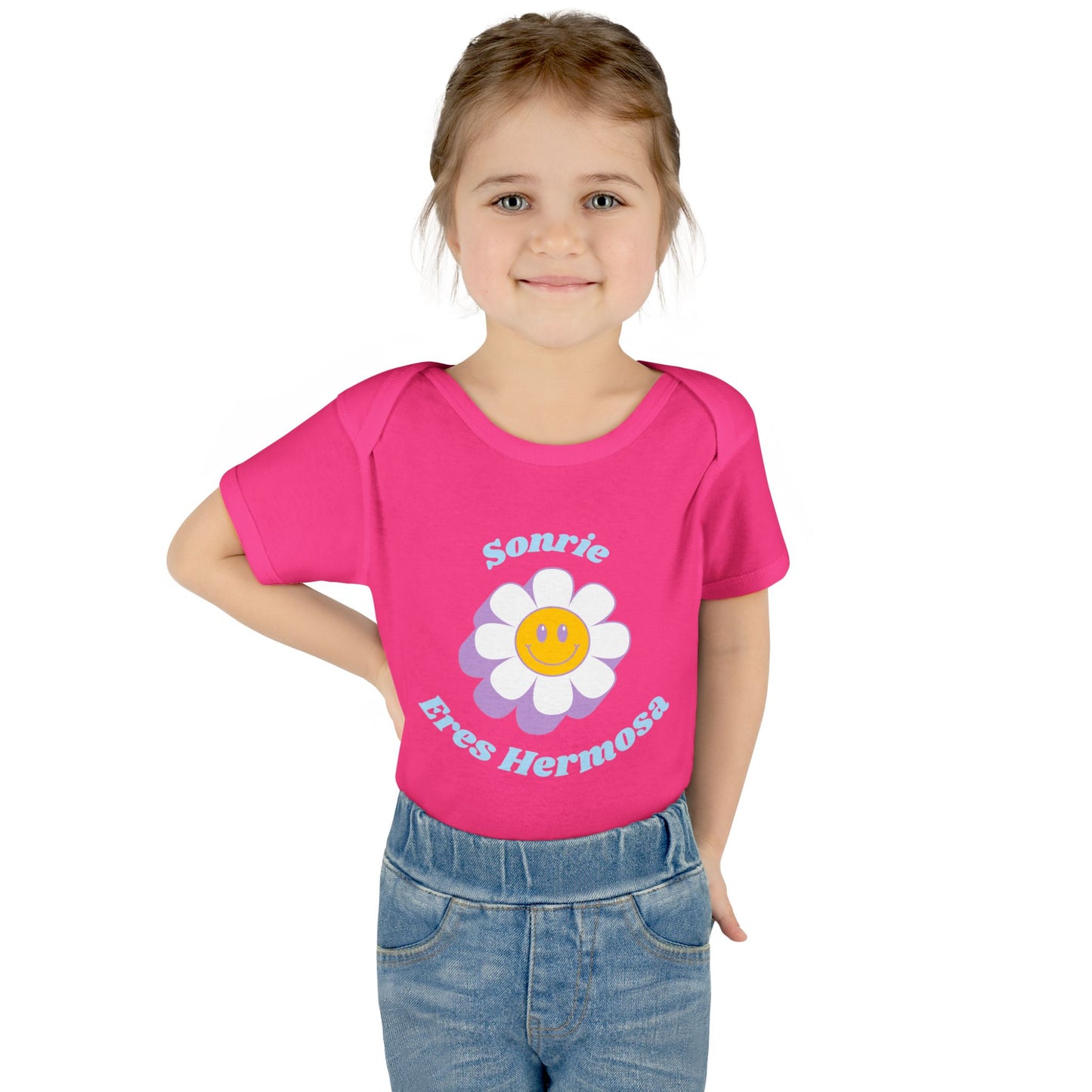 Sonrie Infant Baby Rib Bodysuit