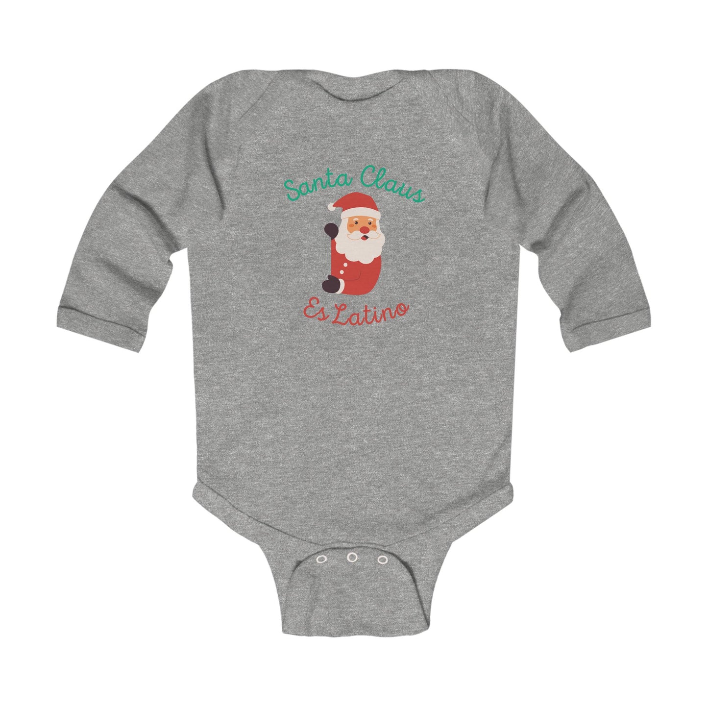 Santa Claus Infant Long Sleeve Bodysuit