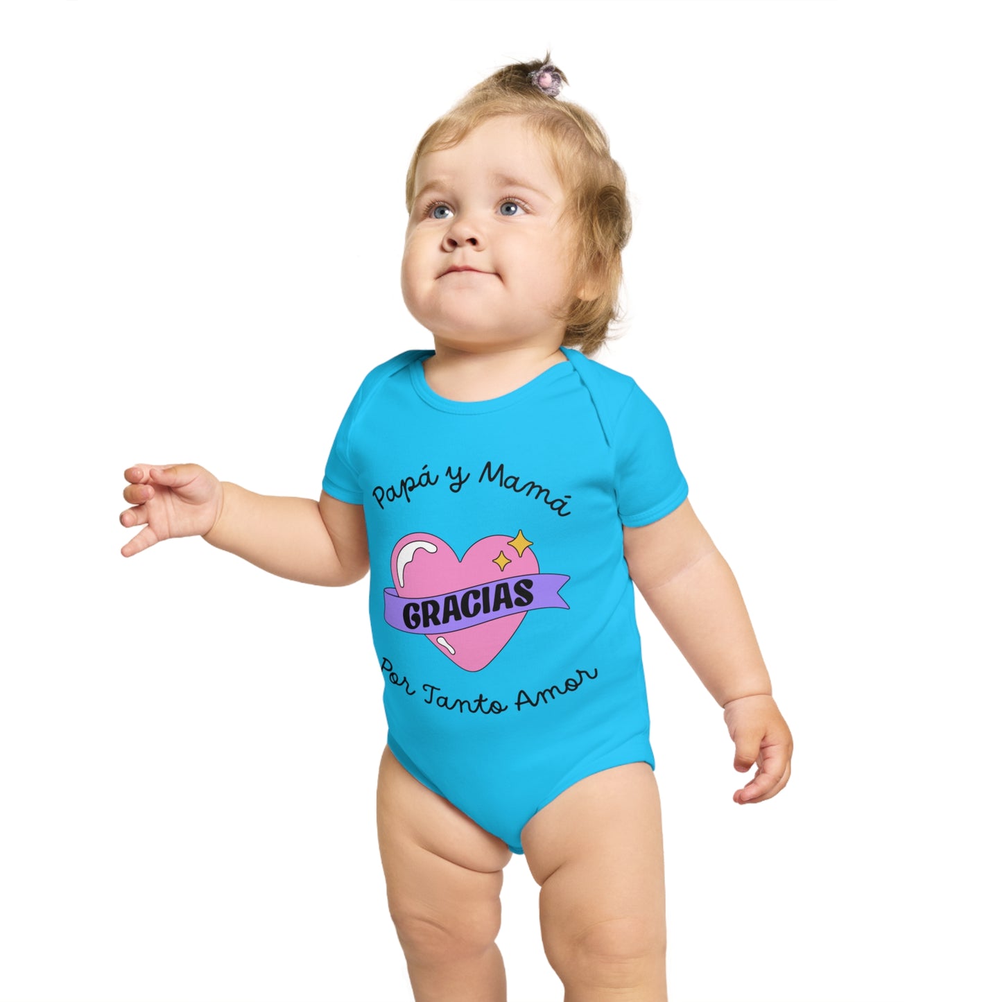 Gracias Short Sleeve Baby Bodysuit