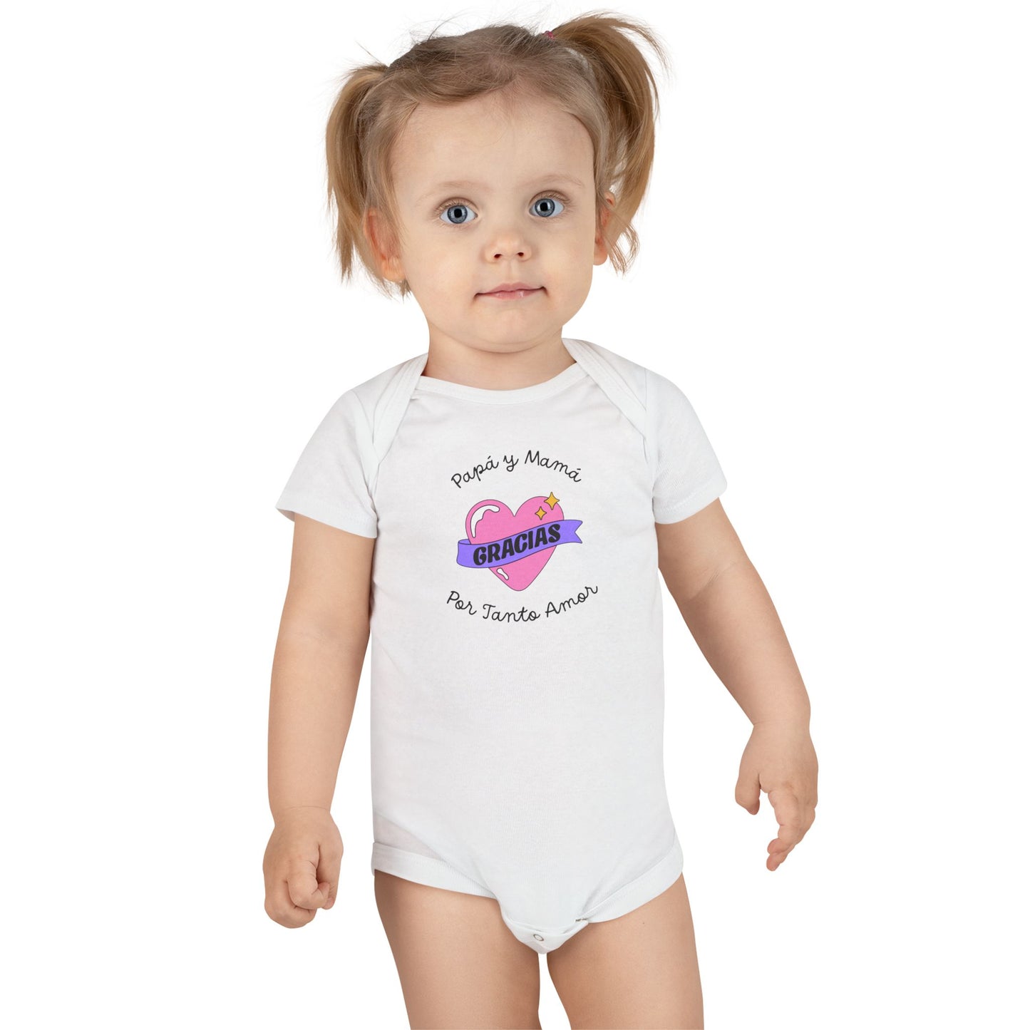 Gracias Baby Short Sleeve Onesie®