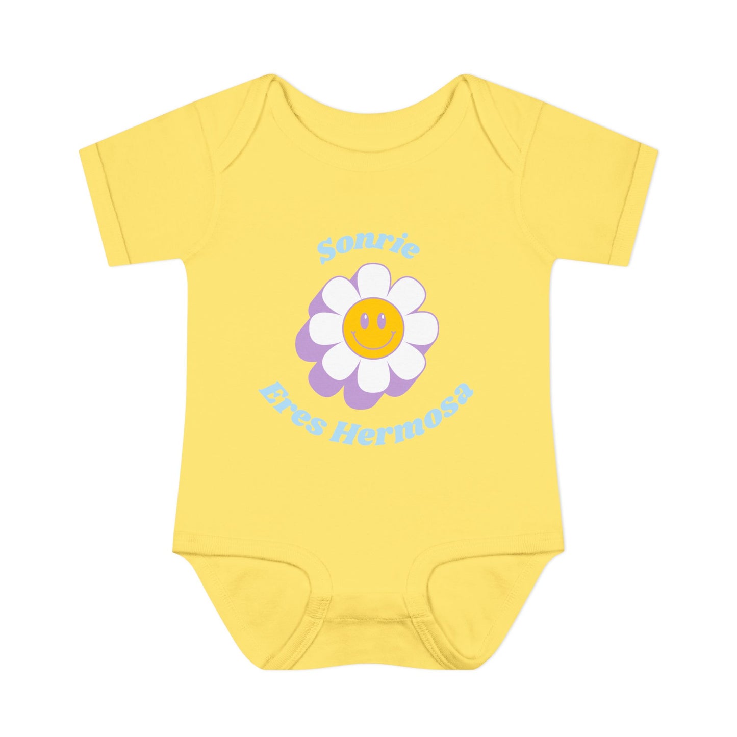 Sonrie Infant Baby Rib Bodysuit