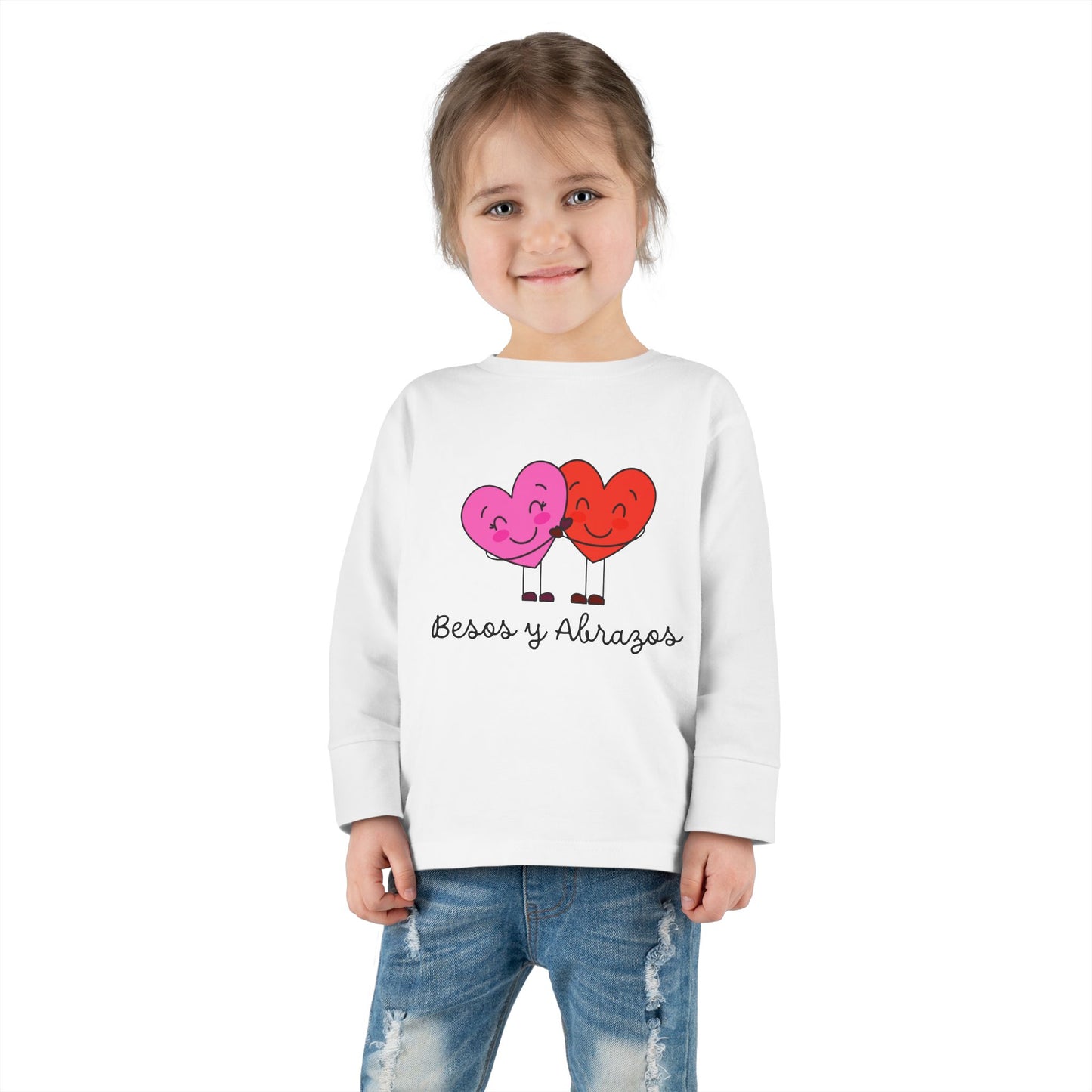 Besos Toddler Long Sleeve Tee
