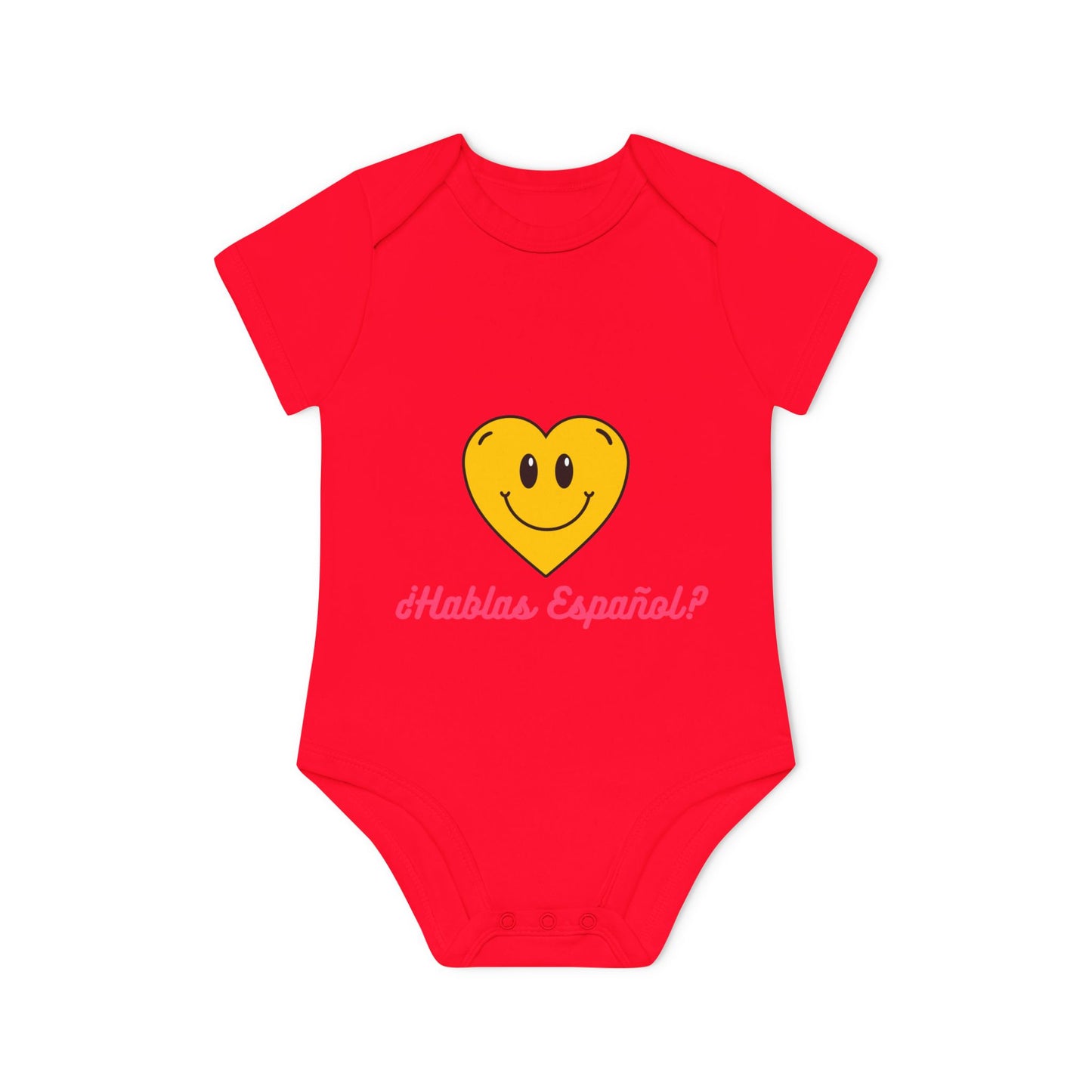 Español Baby Organic Short Sleeve Bodysuit