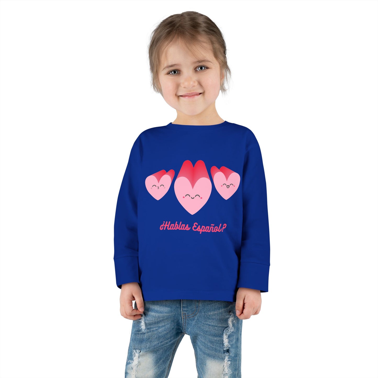 Hablas Toddler Long Sleeve Tee