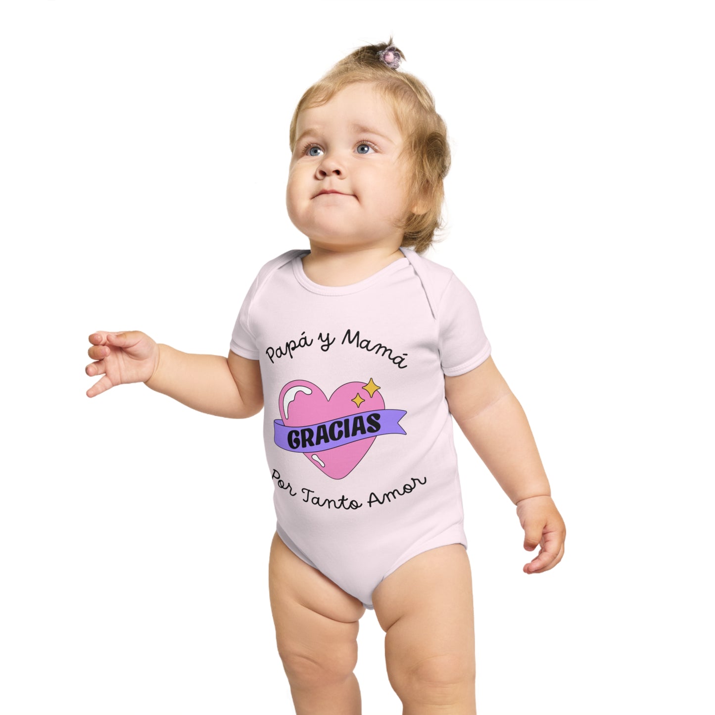 Gracias Short Sleeve Baby Bodysuit
