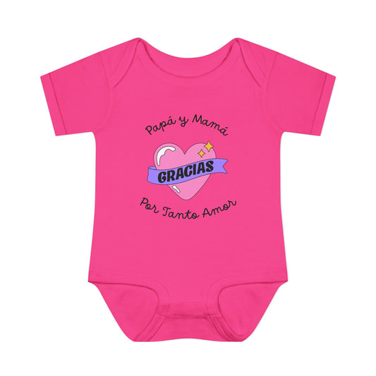Gracias Infant Baby Rib Bodysuit