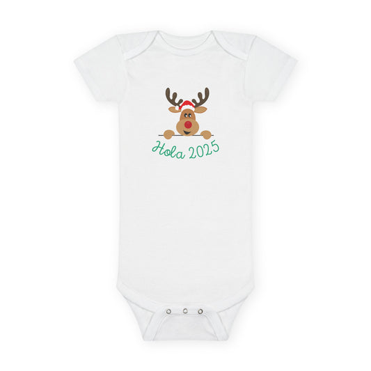 Hola 2025  Baby Short Sleeve Onesie®