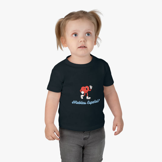 Hablas Español Infant Cotton Jersey Tee